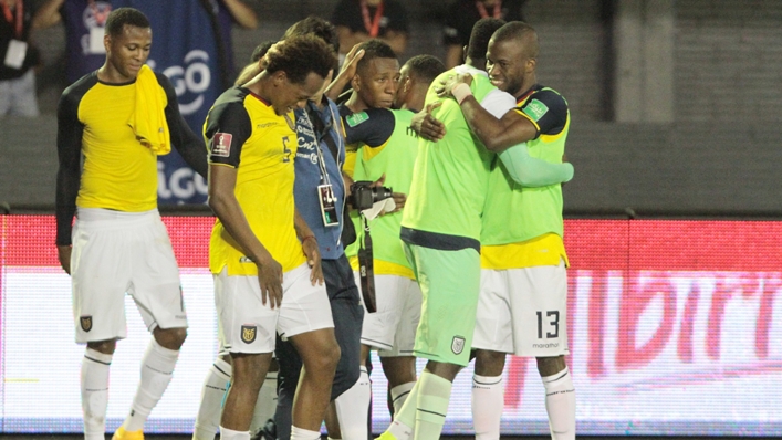 Ecuador celebrate qualifying in defeat