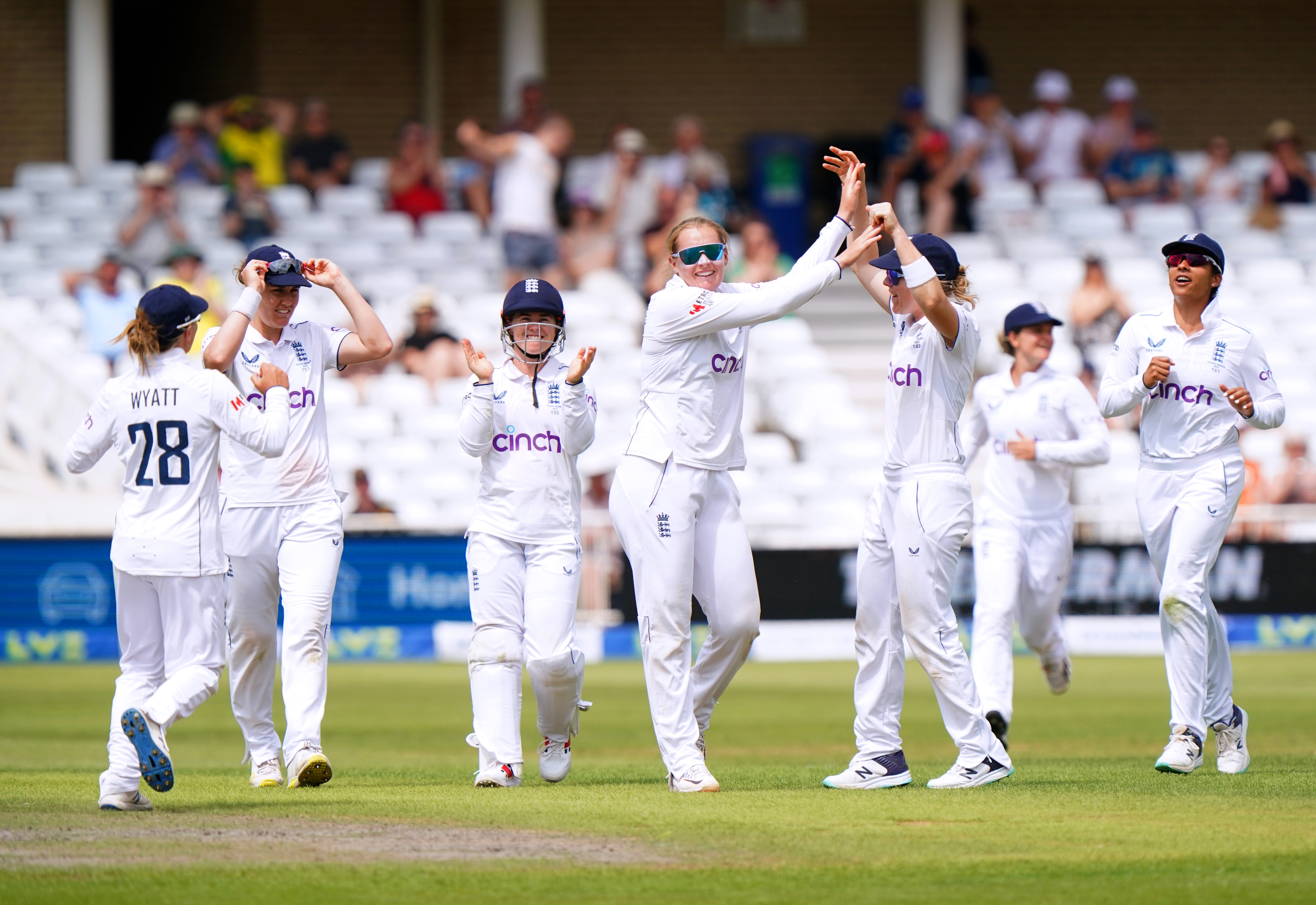 England's women cricketers want to help lead cricket forward, according to Heather Knight (Tim Goode/PA)