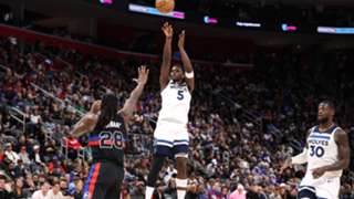 Wolves' Edwards scores career-high 53 in loss to Pistons