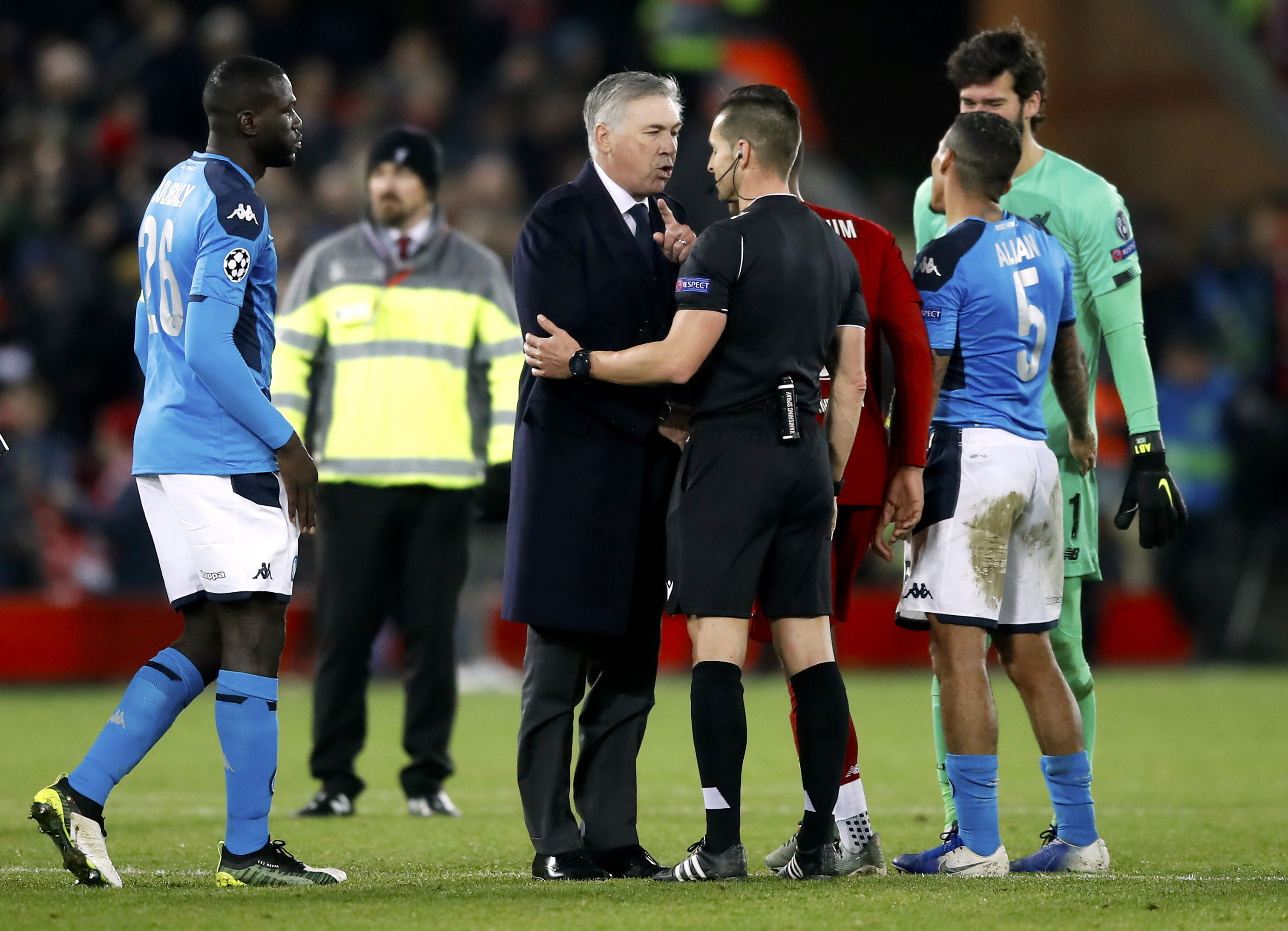 Carlo Ancelotti was sacked by Napoli after 18 months in charge in 2019