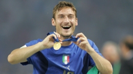 Francesco Totti was a World Cup winner with Italy in 2006
