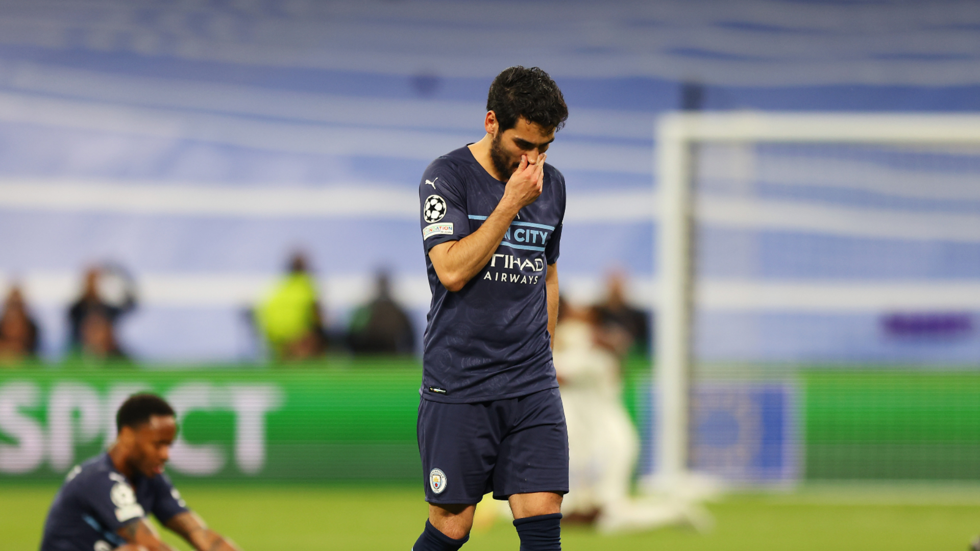Ilkay Gundogan suffered heartbreak at the Santiago Bernabeu