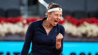 Kostyuk thrilled to overcome 'weird' second set to reach Madrid Open final