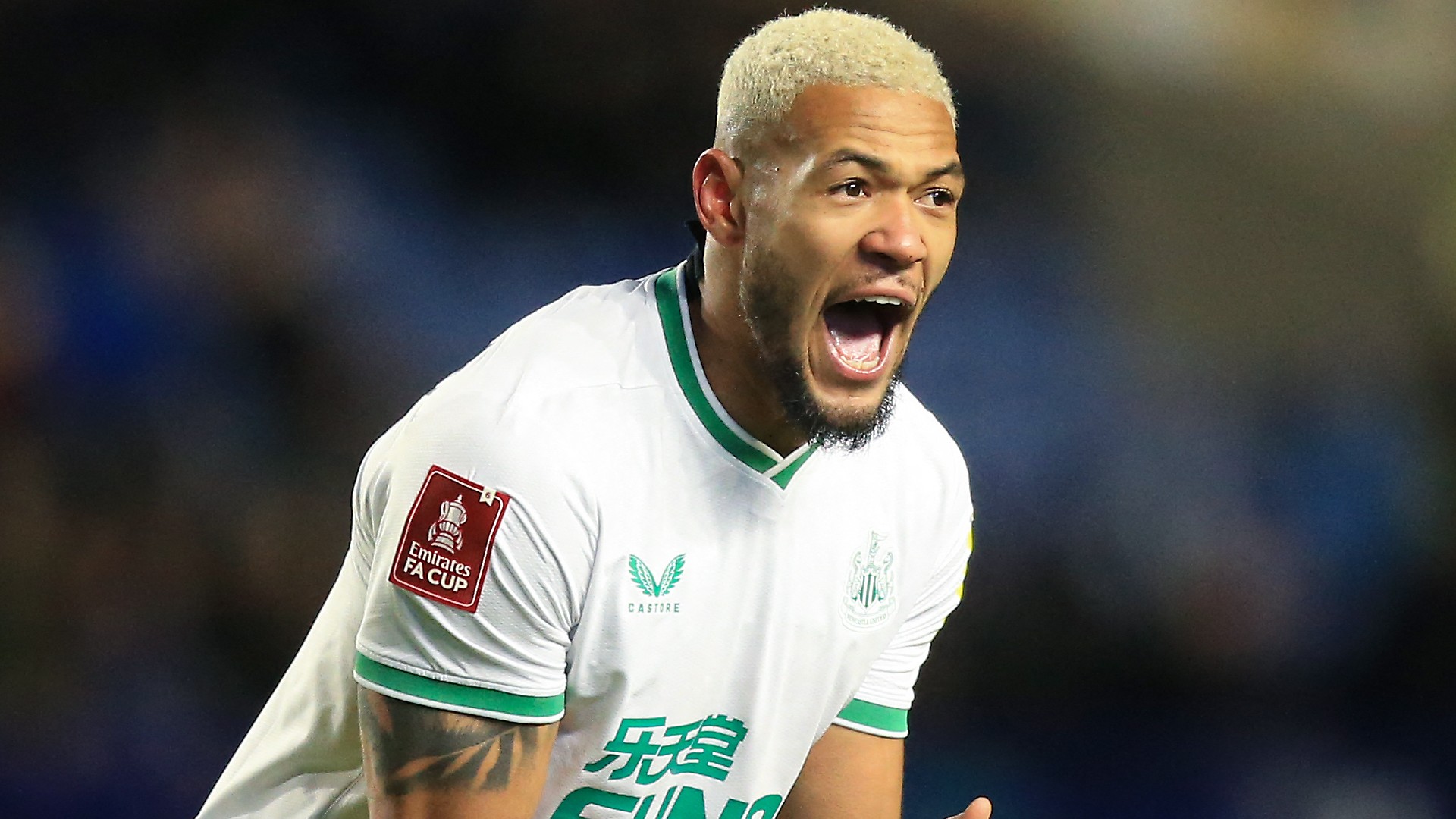 Newcastle midfielder Joelinton