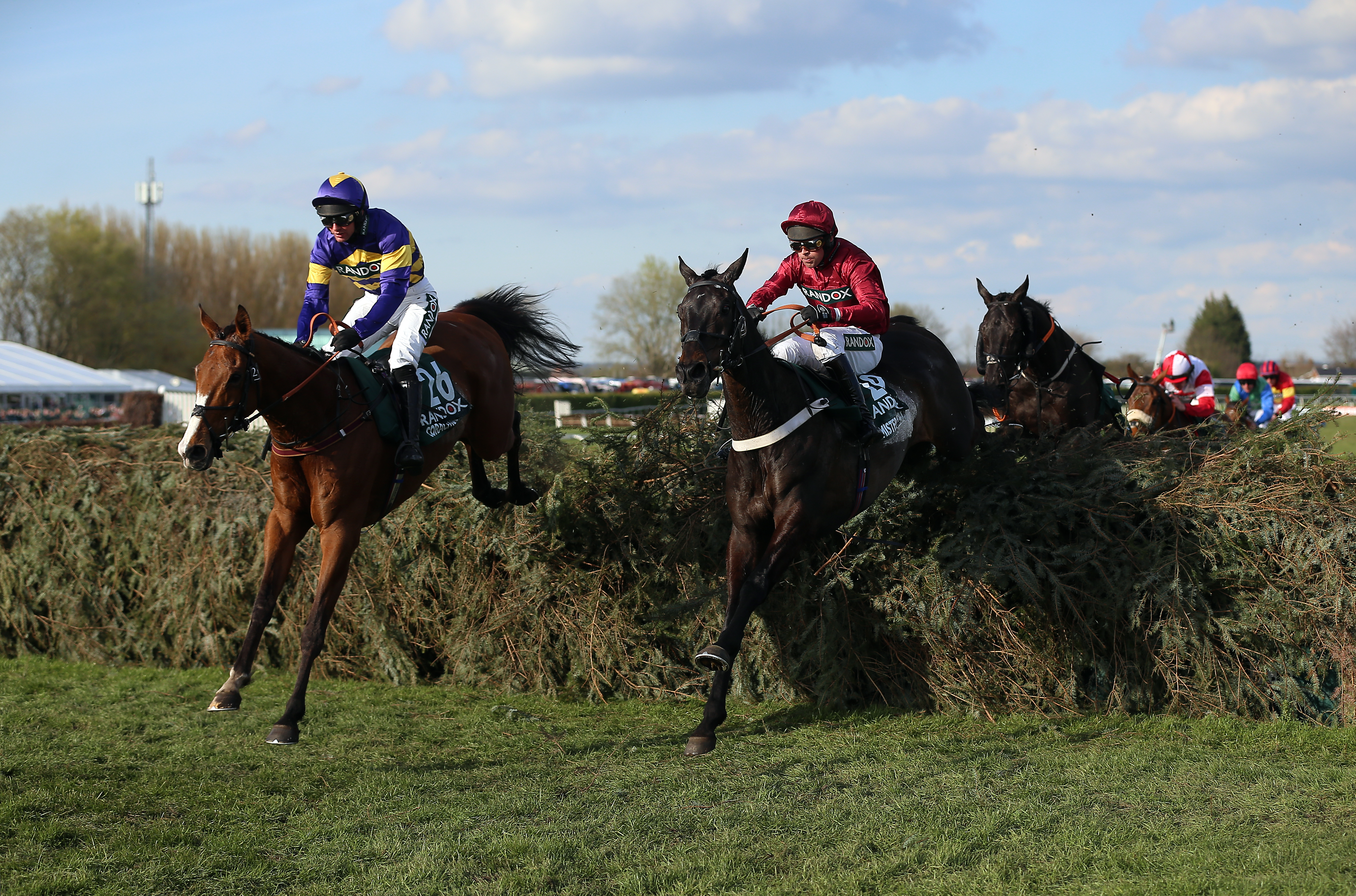 Corach Rambler en route to winning the Randox Grand National in 2023