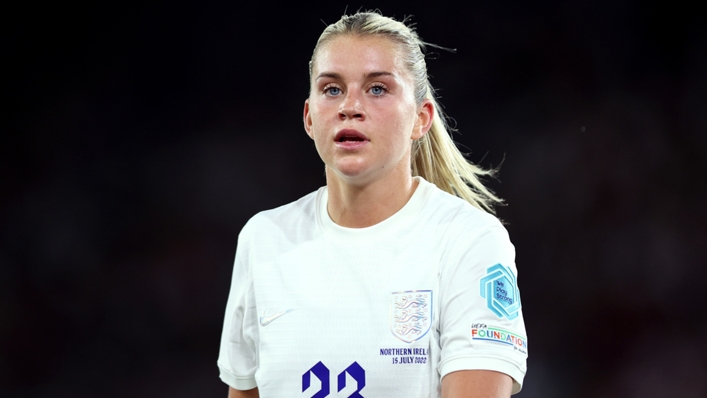 England forward Alessia Russo scored a brace off the bench