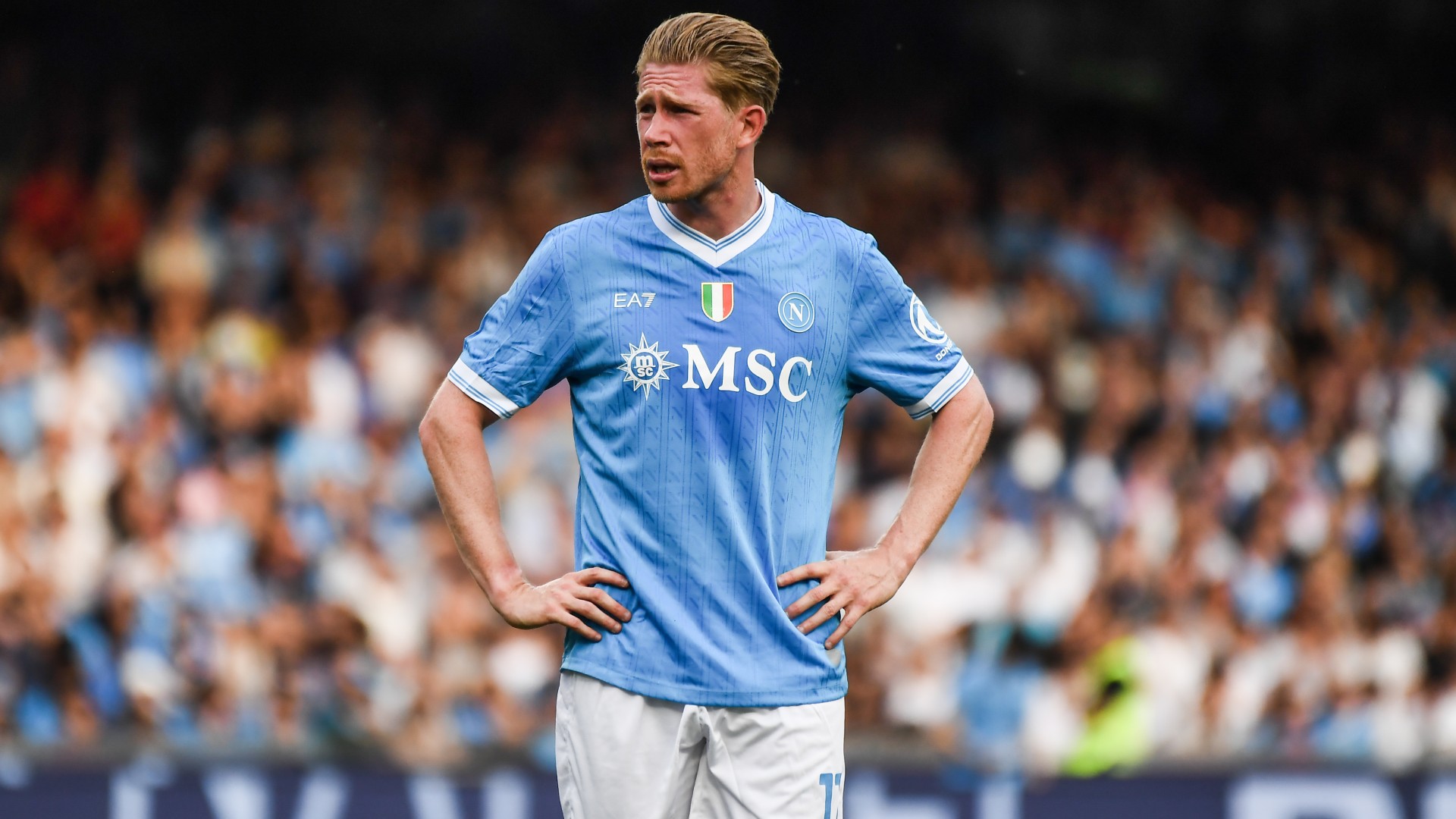 Soccer De Bruyne reassures Napoli fans of return to full fitness