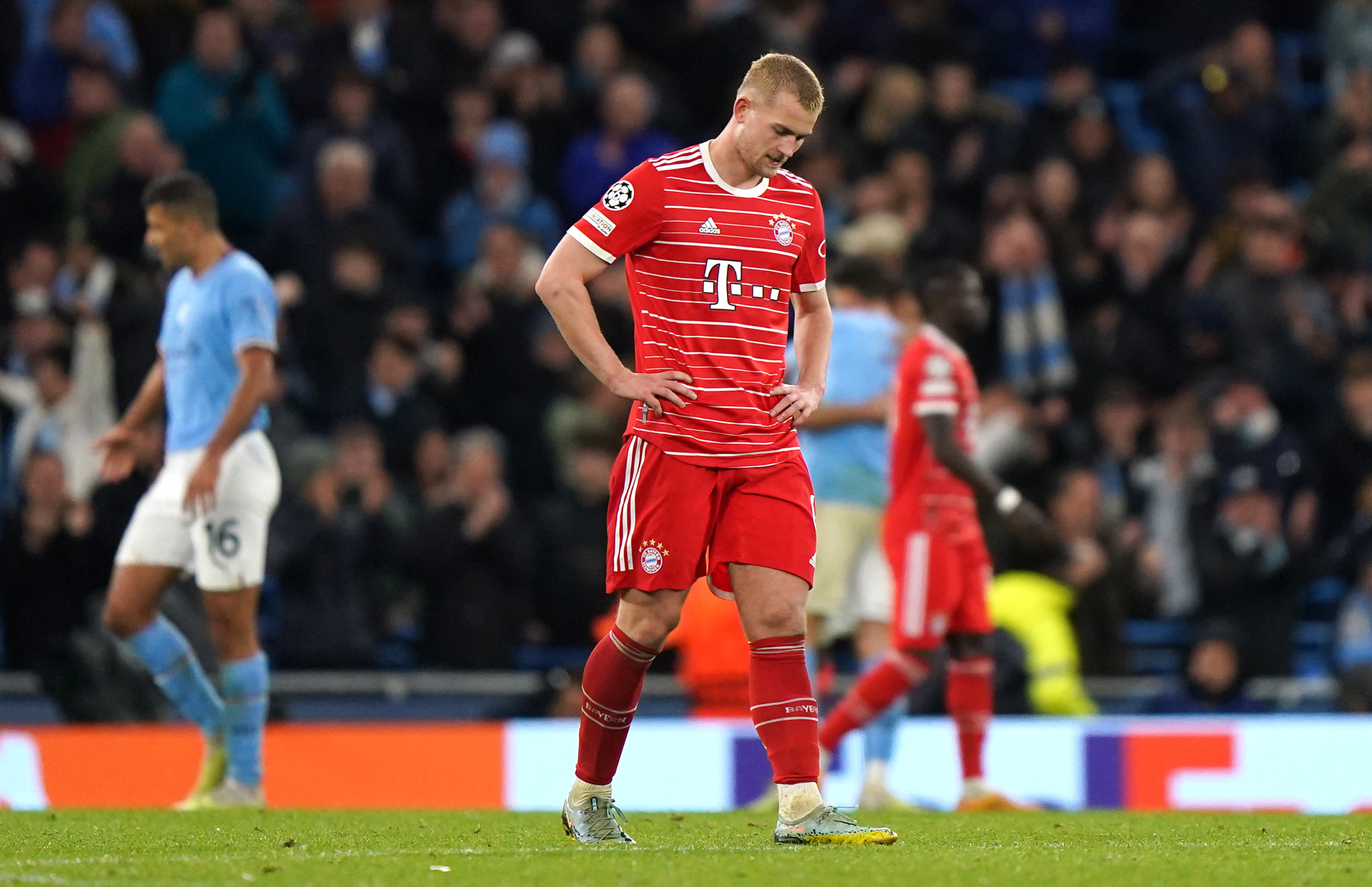 Bayern Munich’s Matthijs de Ligt has not recovered from a calf injury