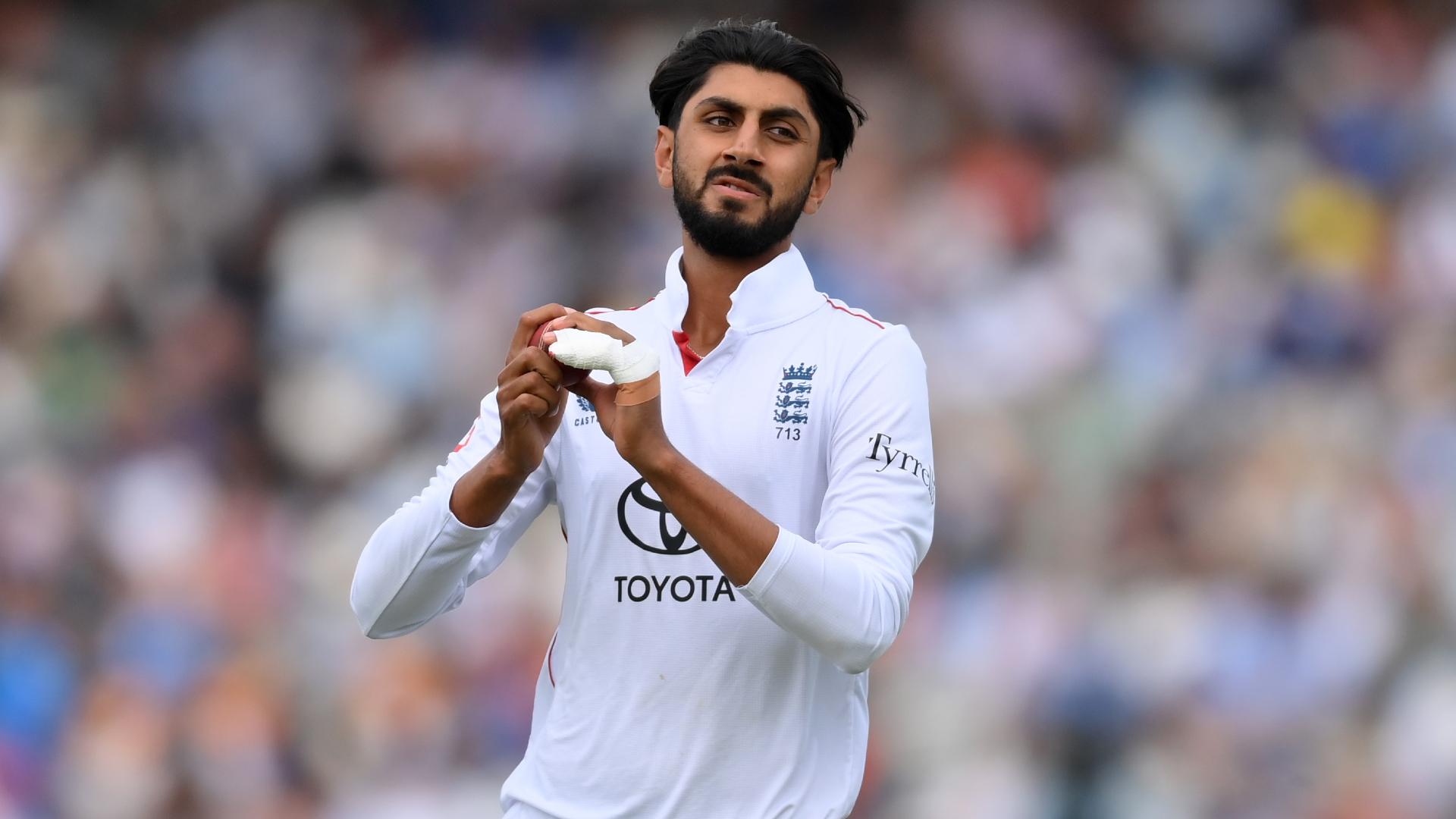 Bashir to miss rest of India series after decisive wicket 'written in the stars'
