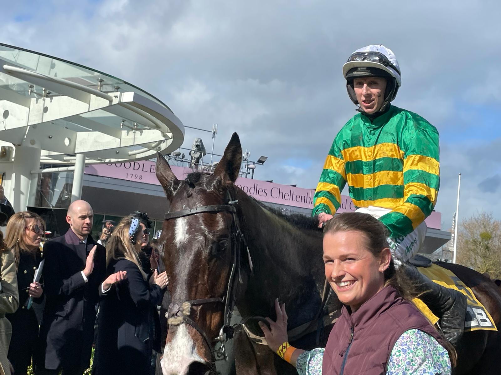 Mark Walsh with Majborough