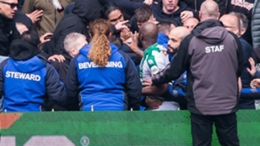 Jetro Willems was attempting to calm the Groningen crowd