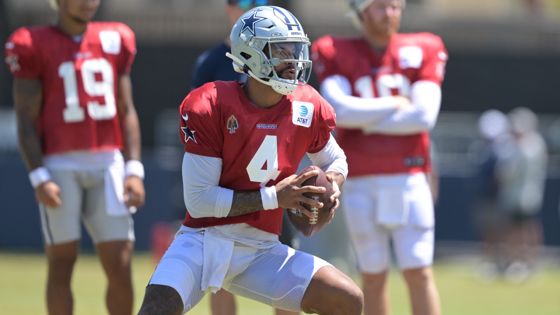 Prescott says Cowboys contract talks are 'going well'