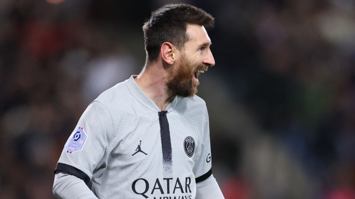 Lionel Messi scored for PSG at Montpellier