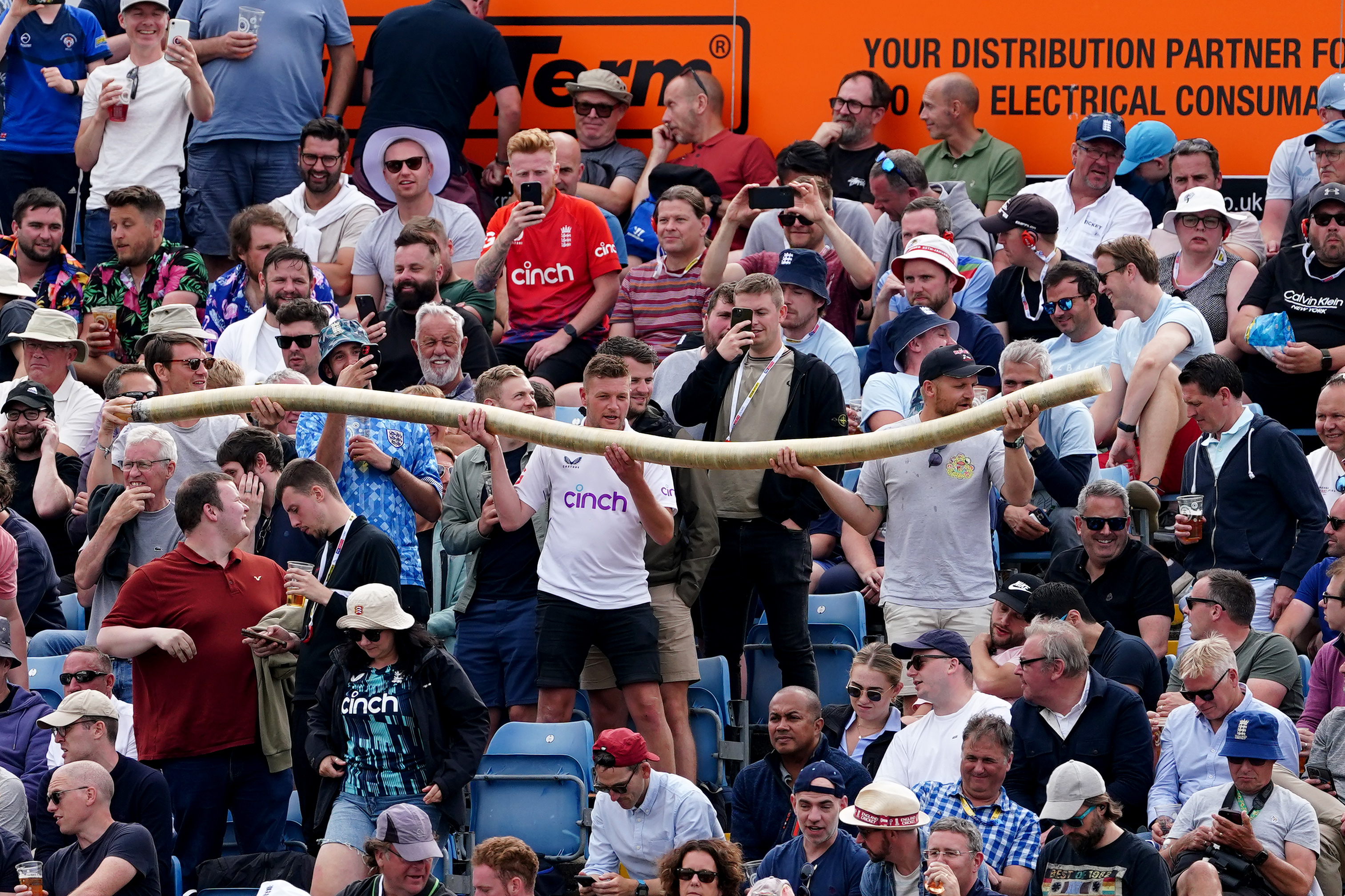Australia's players were barracked by the Headingley crowd (Mike Egerton/PA)
