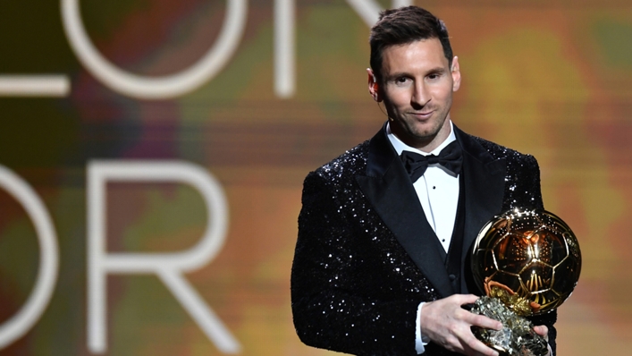 Lionel Messi has now won seven Ballon d'Or crowns
