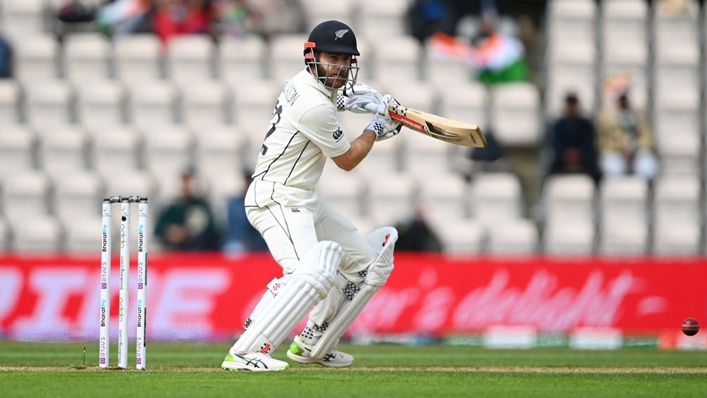 Kane Williamson moved past Stephen Fleming on New Zealand's all-time list for Test runs.