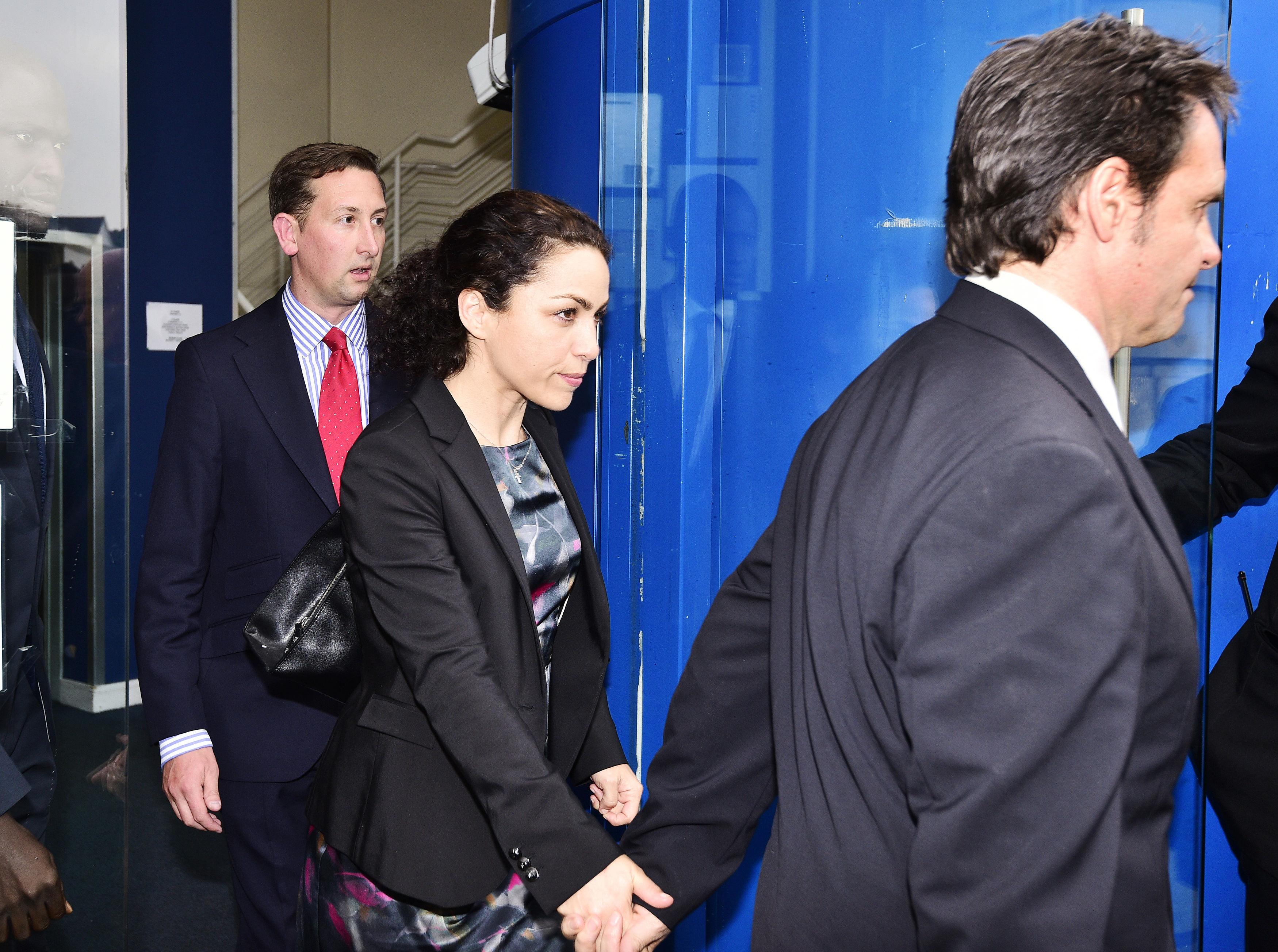 Former Chelsea FC team doctor Eva Carneiro leaves Croydon Employment Tribunal