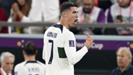 Cristiano Ronaldo's anger when being substituted was aimed at an opponent, rather than his coach
