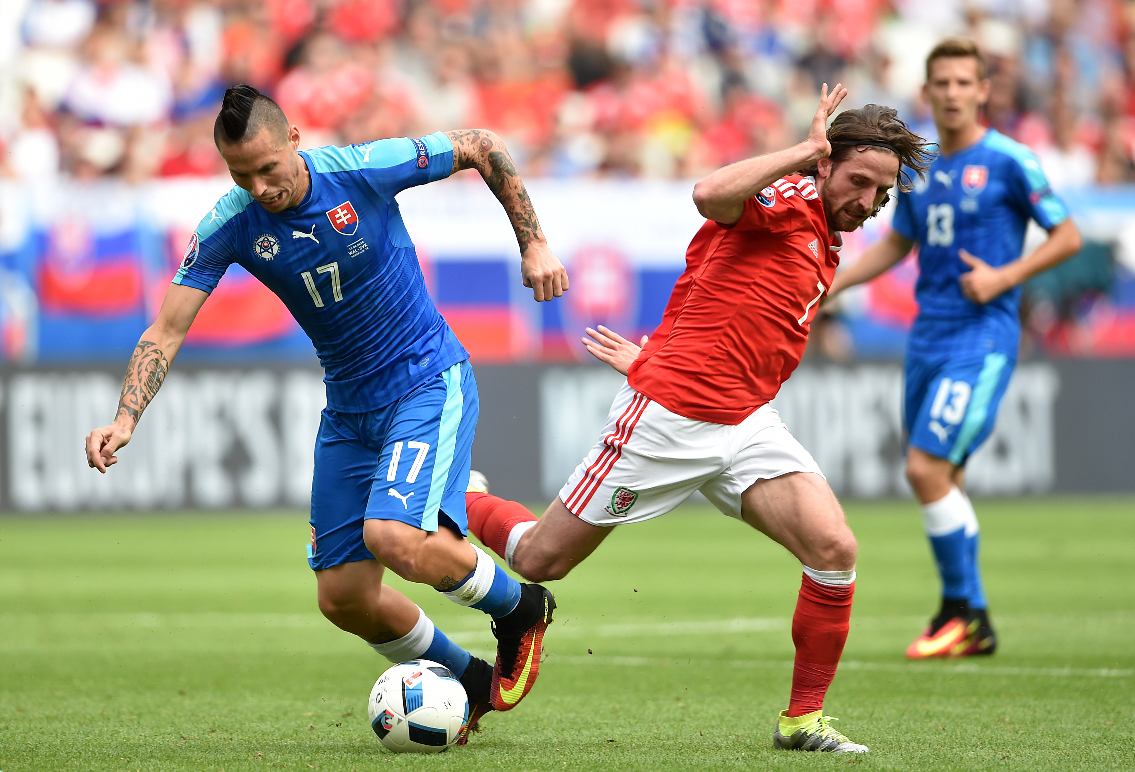 Wales v Slovakia – UEFA Euro 2016 – Group B – Stade de Bordeaux