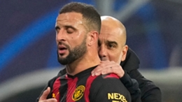 Kyle Walker has avoided a public ticking-off from Pep Guardiola