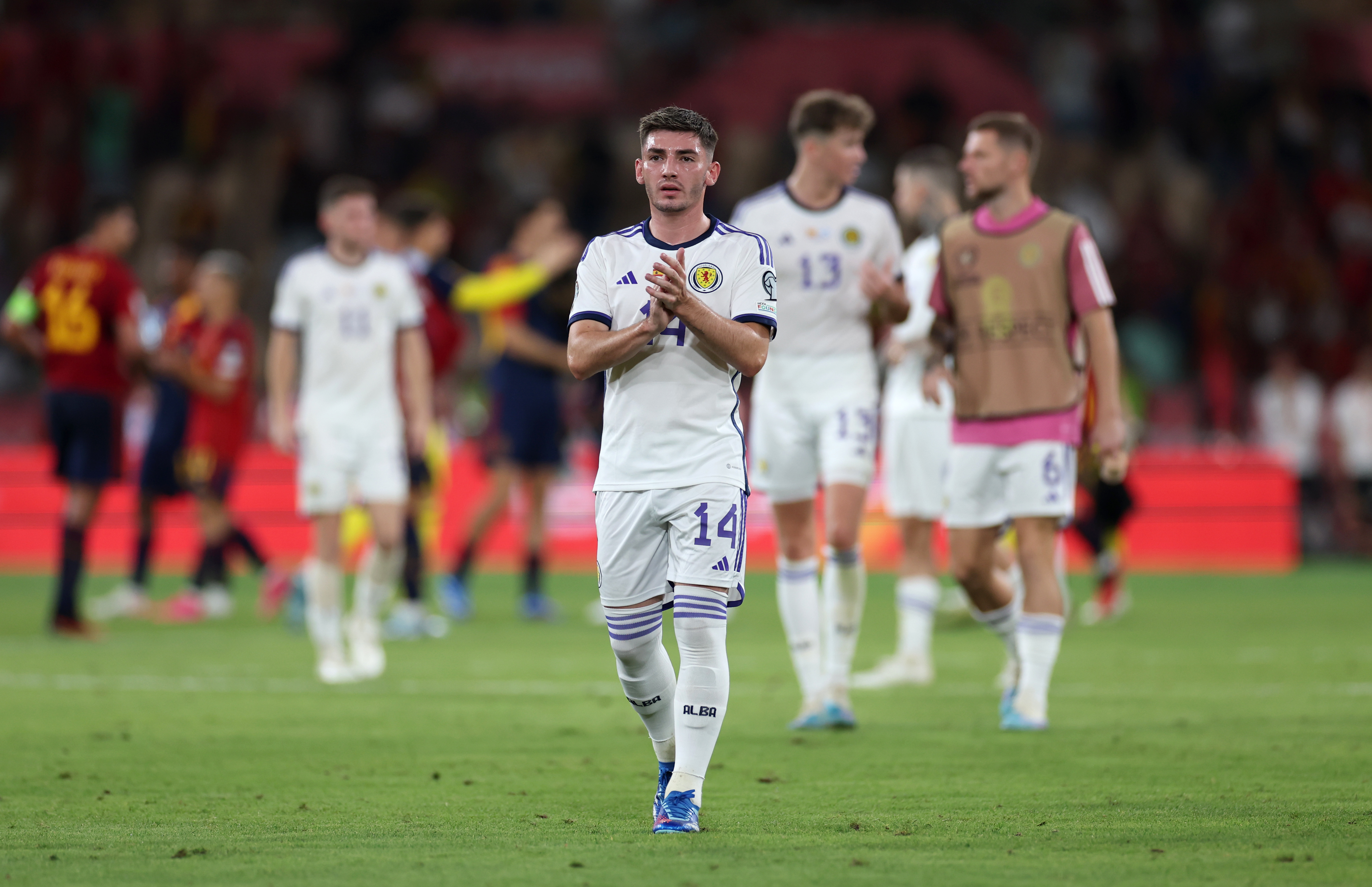 Billy Gilmour will be pushing for a start