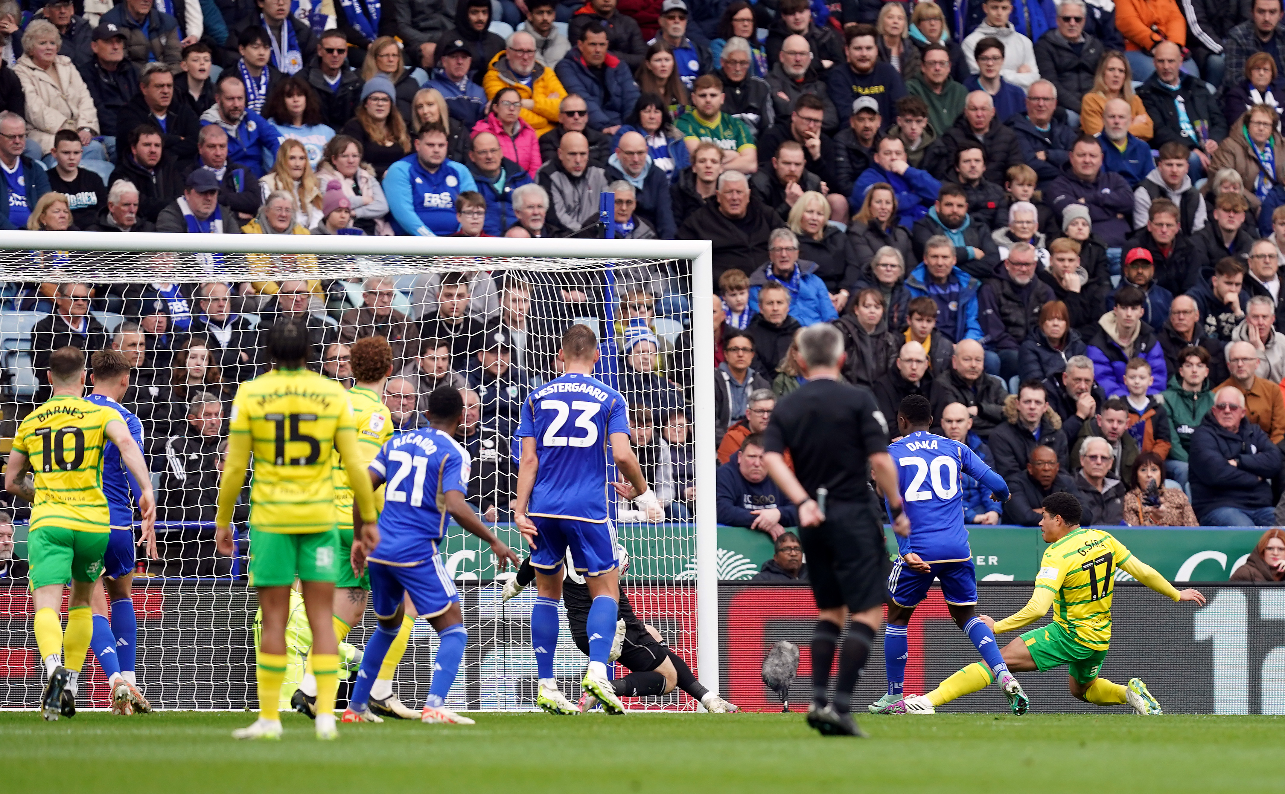 Gabriel Sara had put Norwich ahead