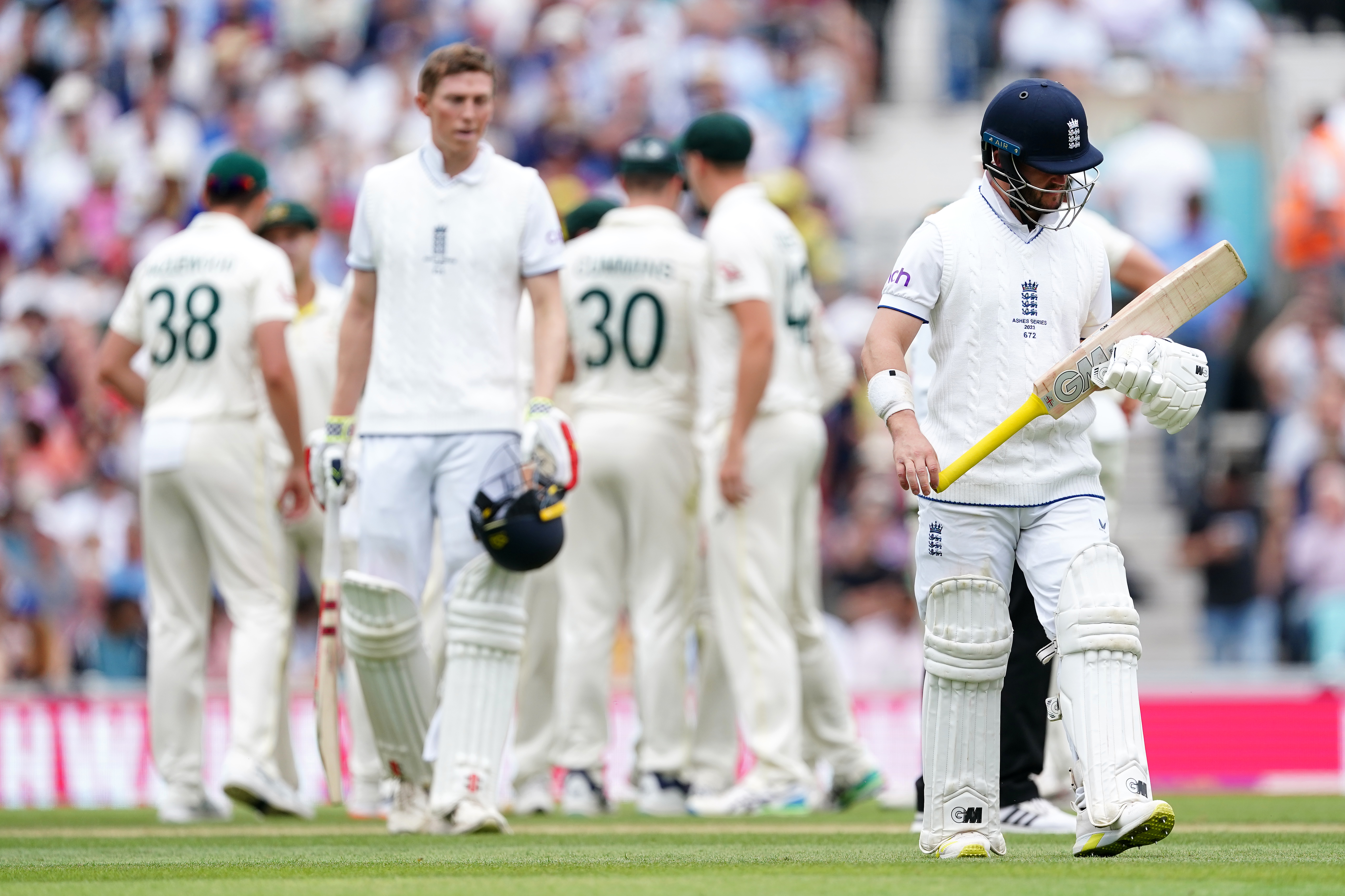 Ben Duckett was the only man to fall