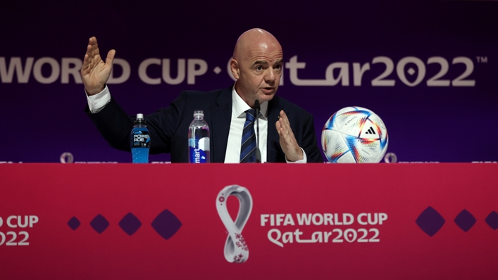 Gianni Infantino has been criticised by Amnesty International
