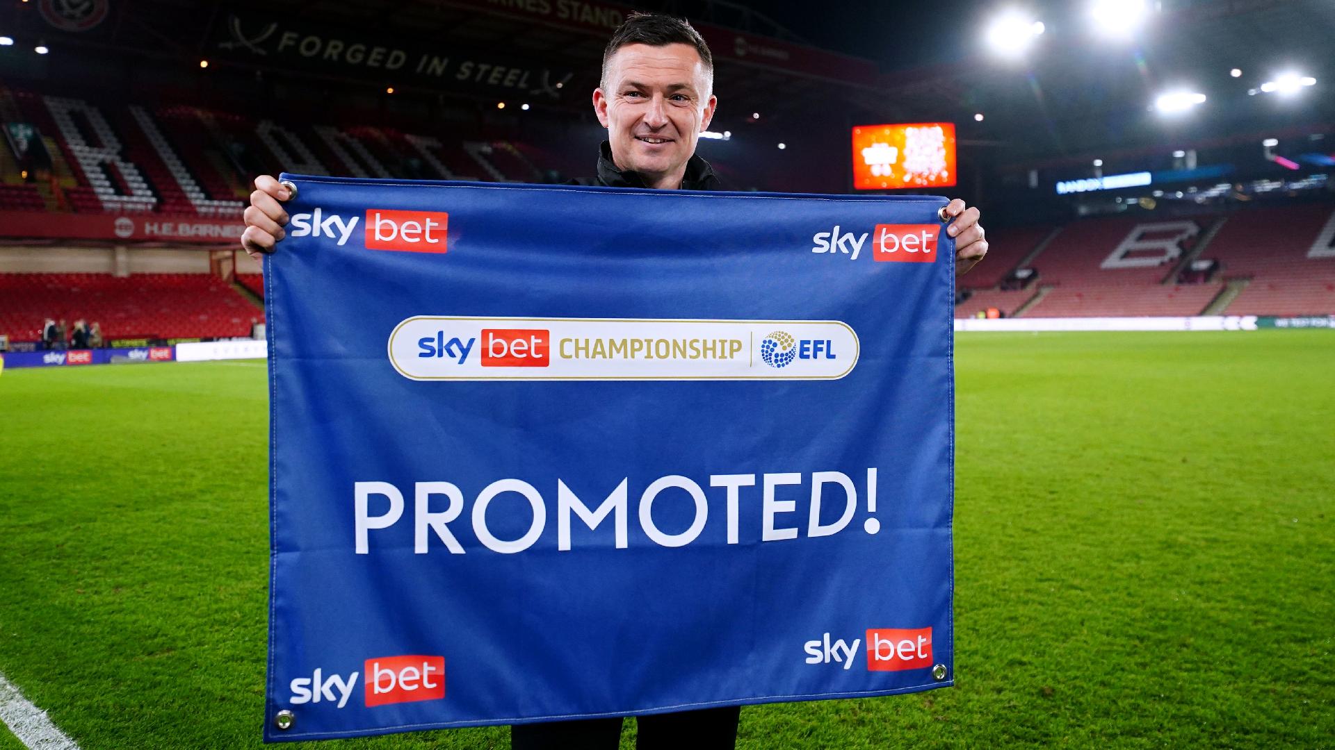 Paul Heckingbottom’s side won promotion back to the Premier League (David Davies/PA)