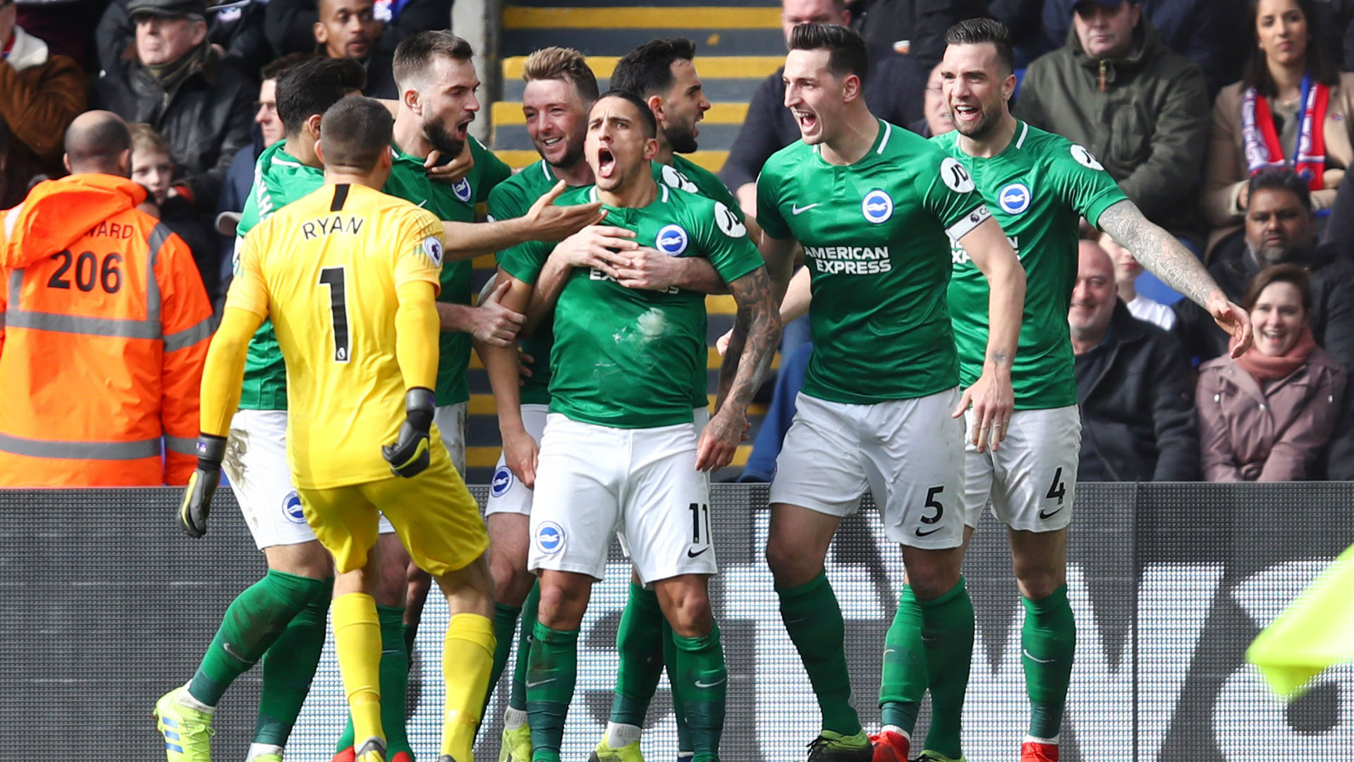 EPL: Spectacular Knockaert strike breaks Palace resistance