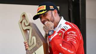 Hamilton clinches first Ferrari victory in Barcelona-Catalunya Grand Prix