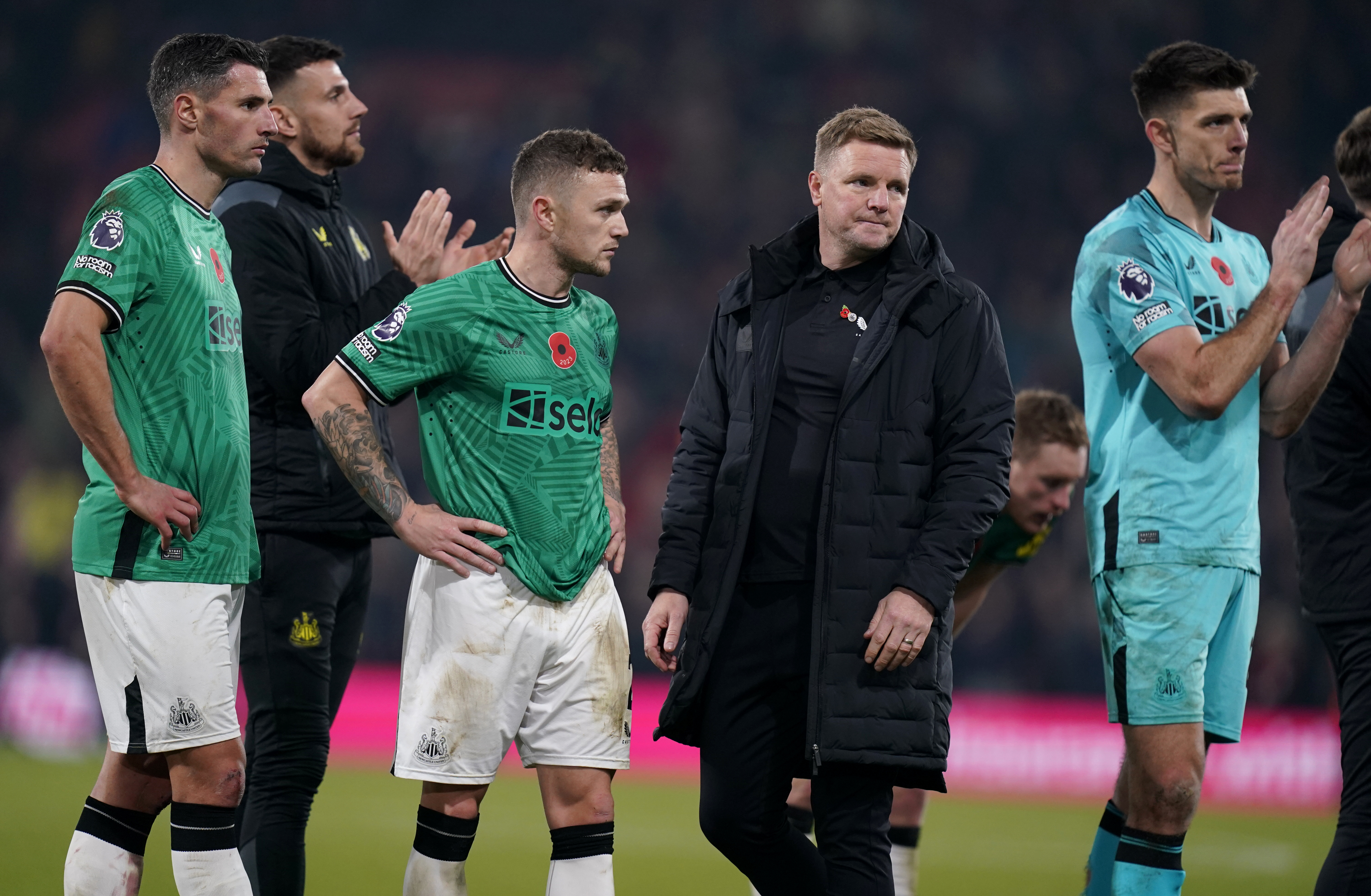 Eddie Howe's Newcastle squad has been hit hard by injuries