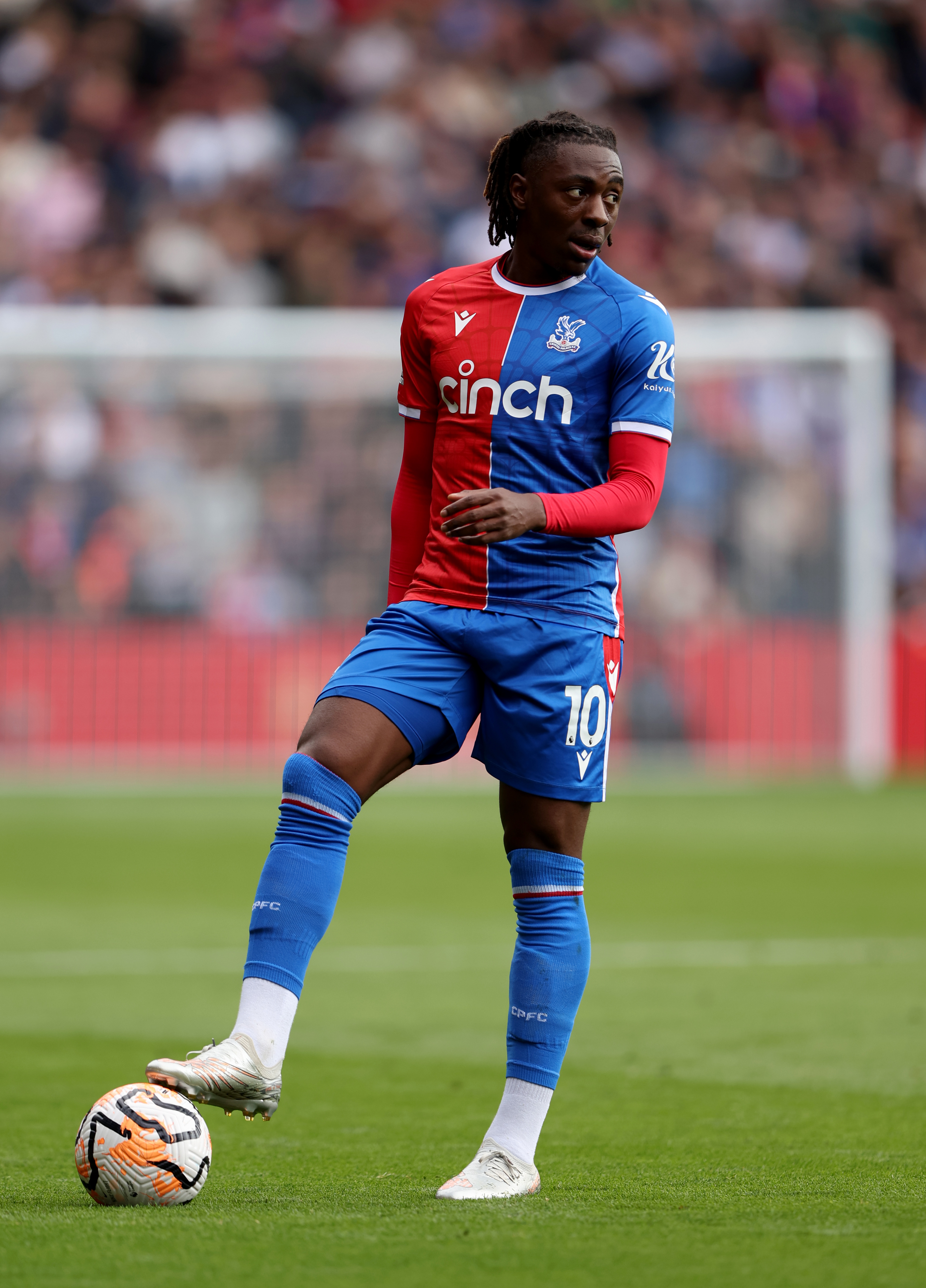 Ebere Eze is in contention to start against Brighton.