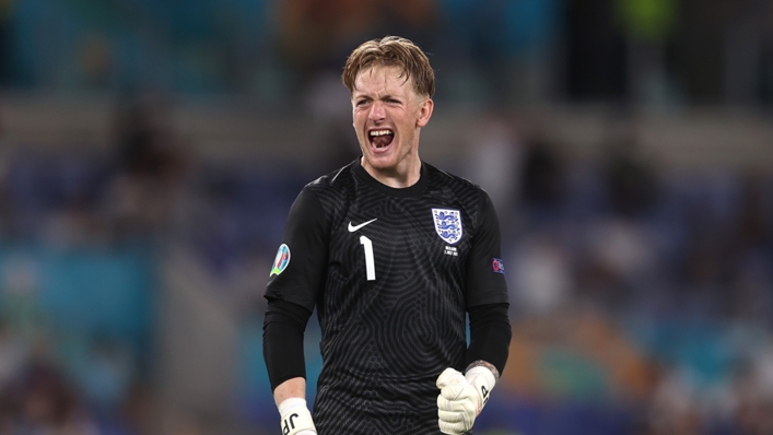 Jordan Pickford kept another clean sheet at Euro 2020