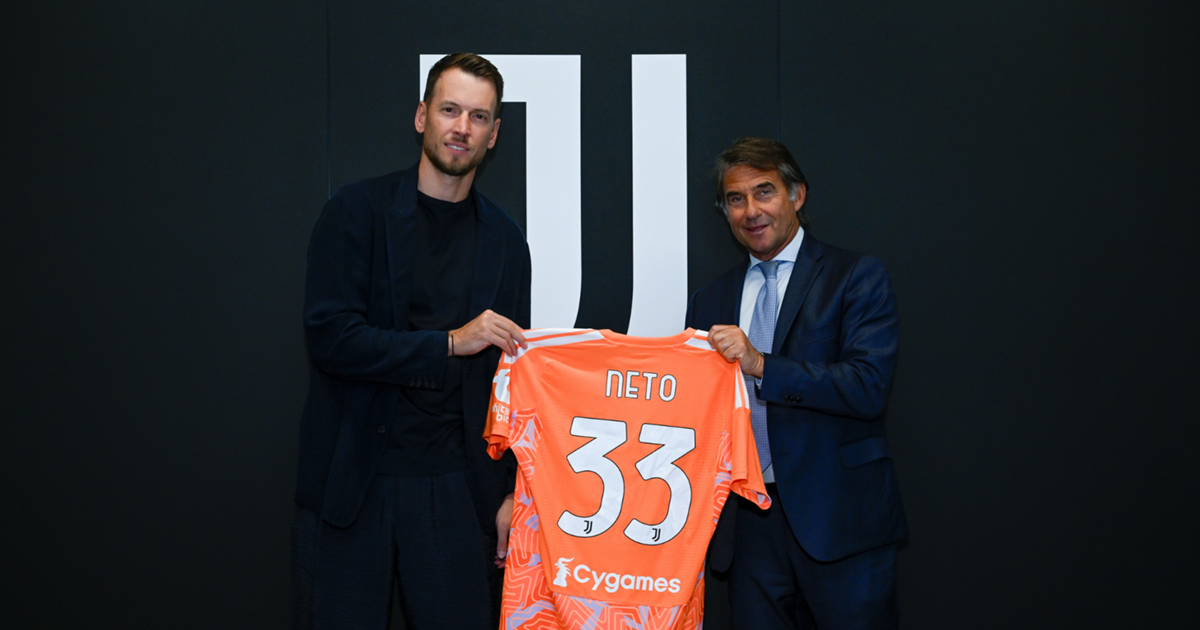 Goalkeeper Neto returns to Juventus on a free transfer