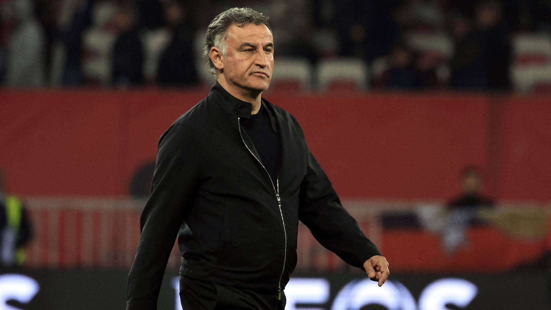 Christophe Galtier saw PSG defeat Nice
