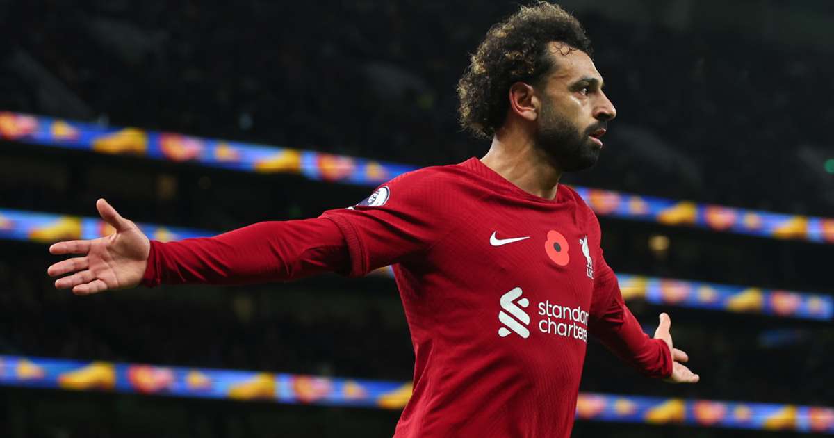 Salah faz dois e Liverpool vence o Tottenham na Premier League