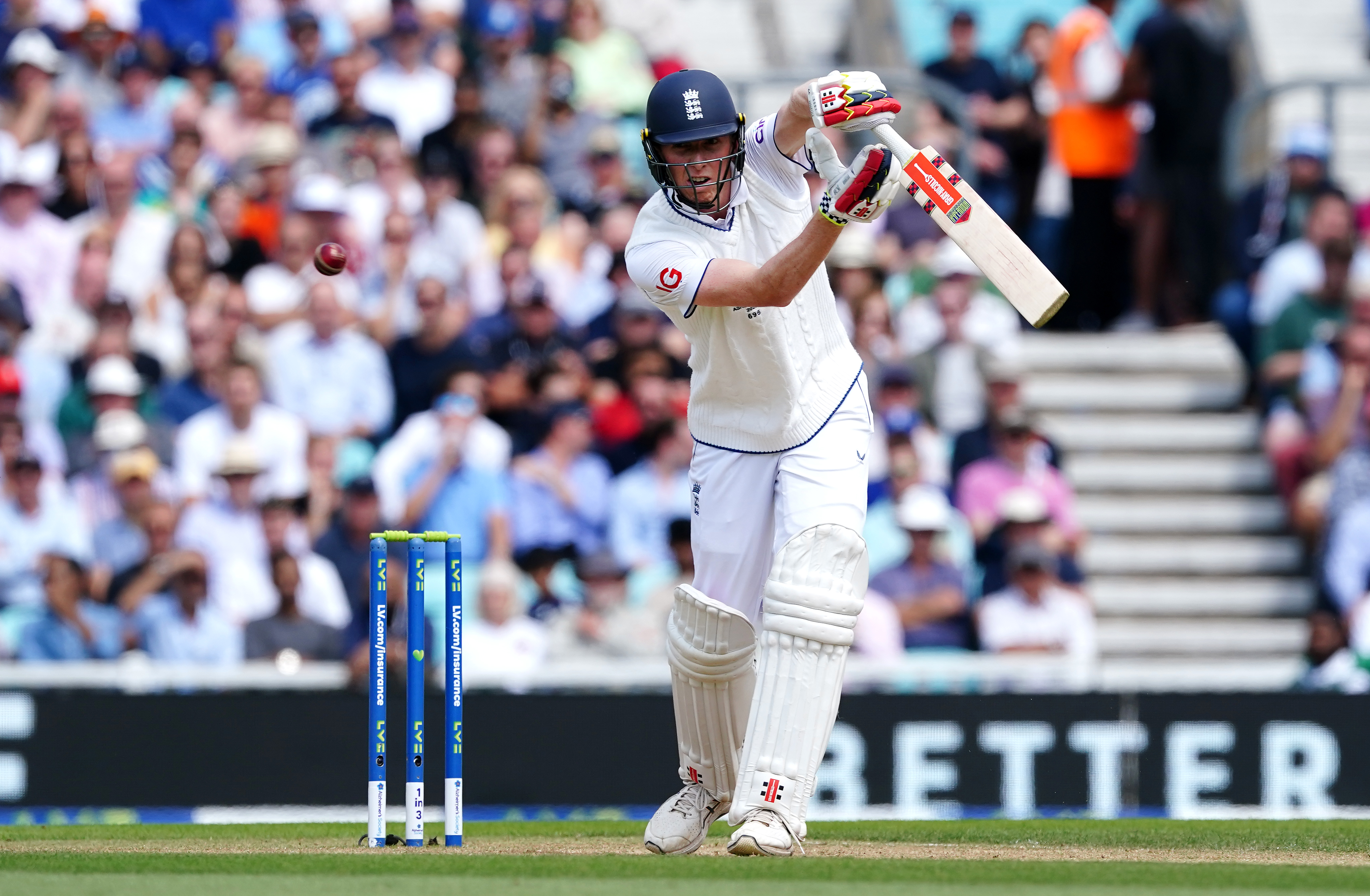 England’s Zak Crawley looked in fine touch