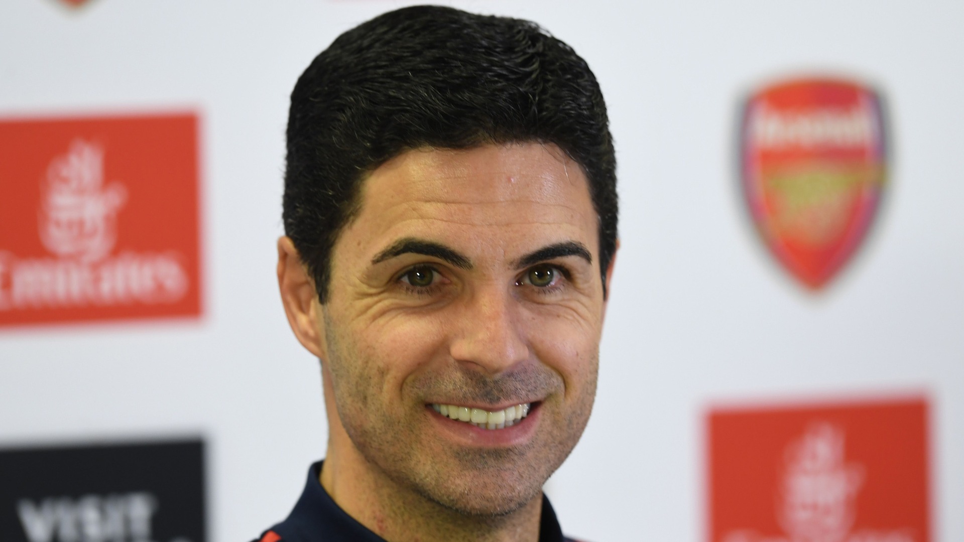 Arsenal boss Mikel Arteta is preparing his side for Sunday's big clash with Liverpool