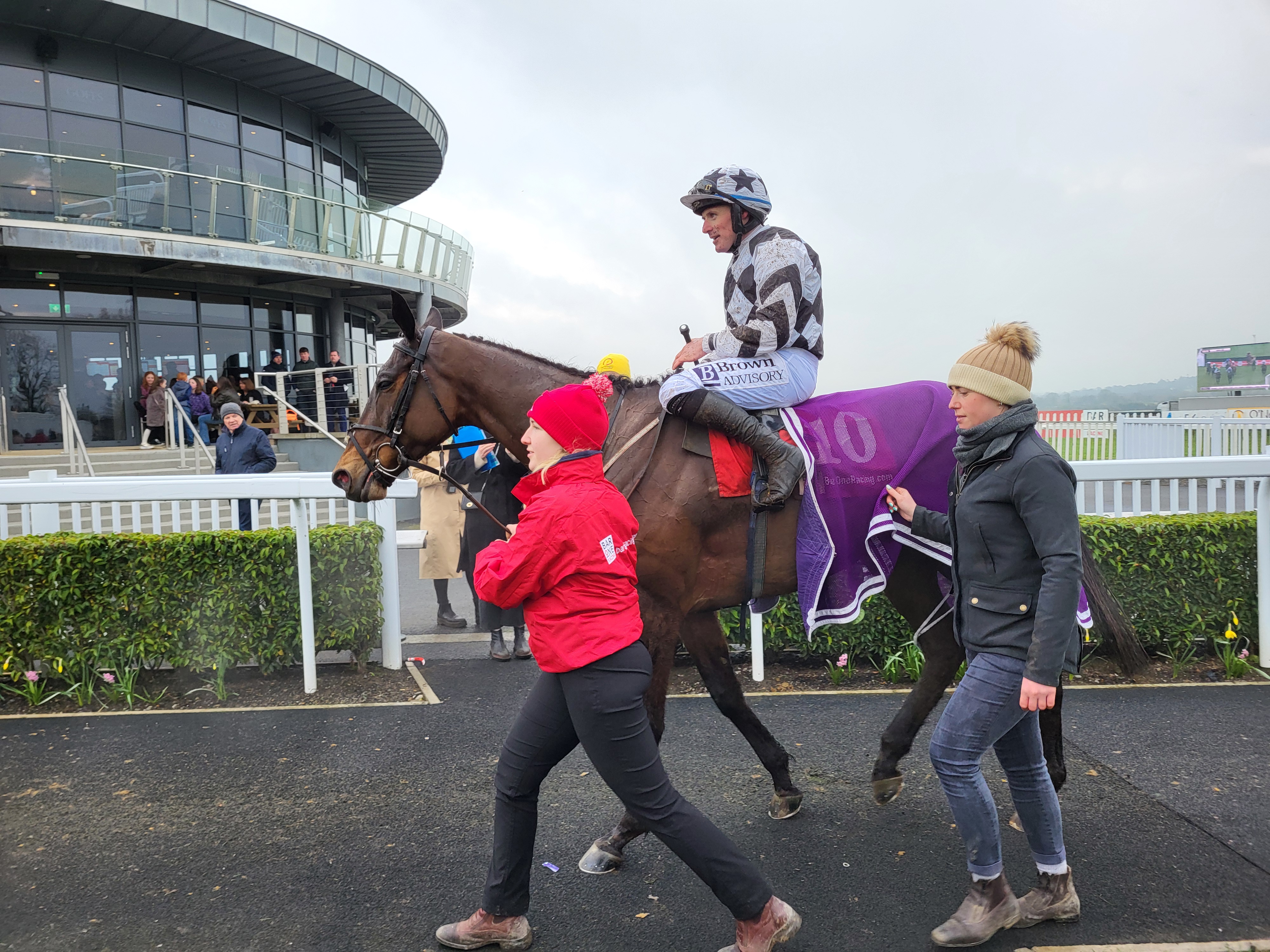 Hartur D'Arc won the Leinster National for Gavin Cromwell and Sean Flanagan