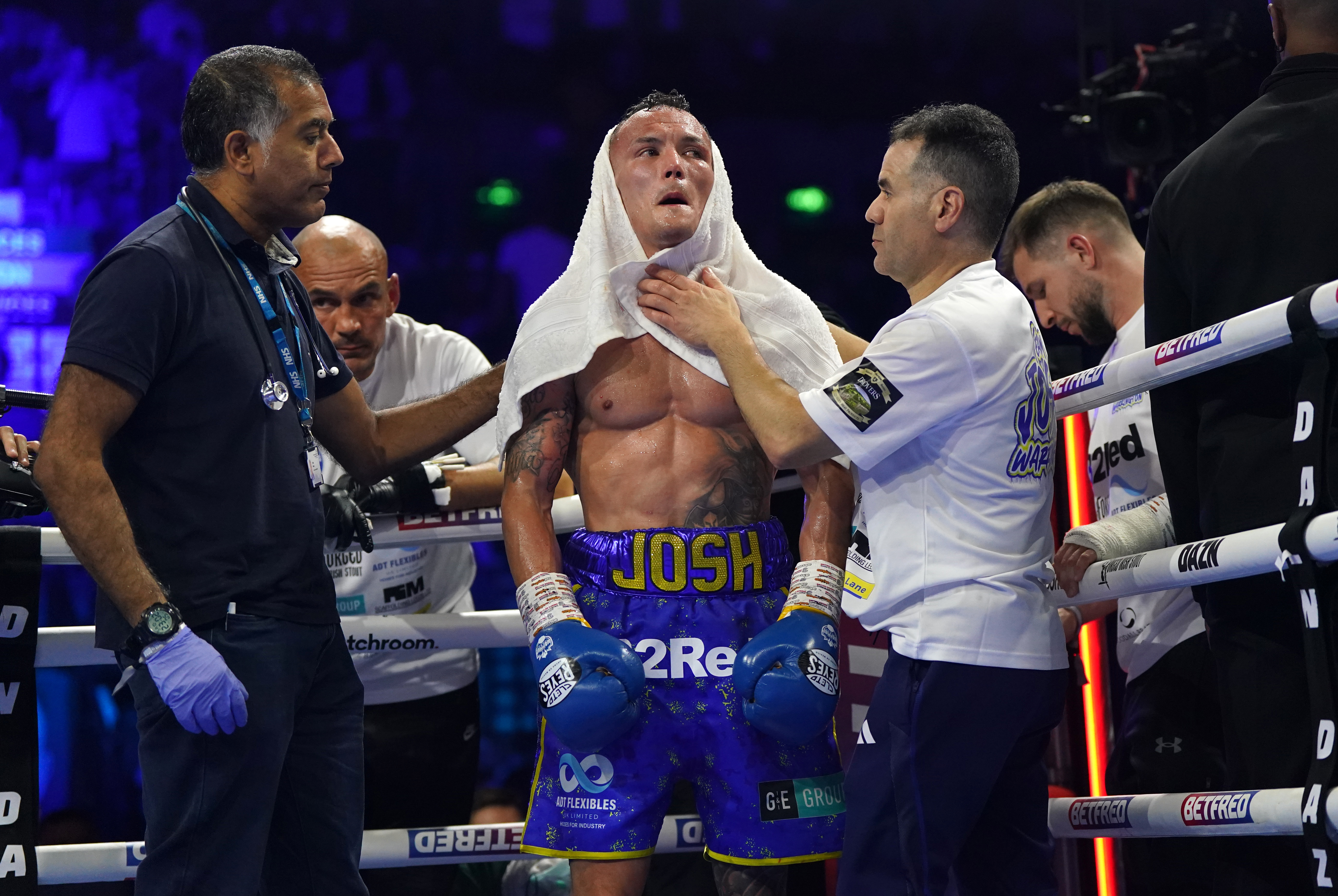 Leigh Wood v Josh Warrington – Utilita Arena Sheffield