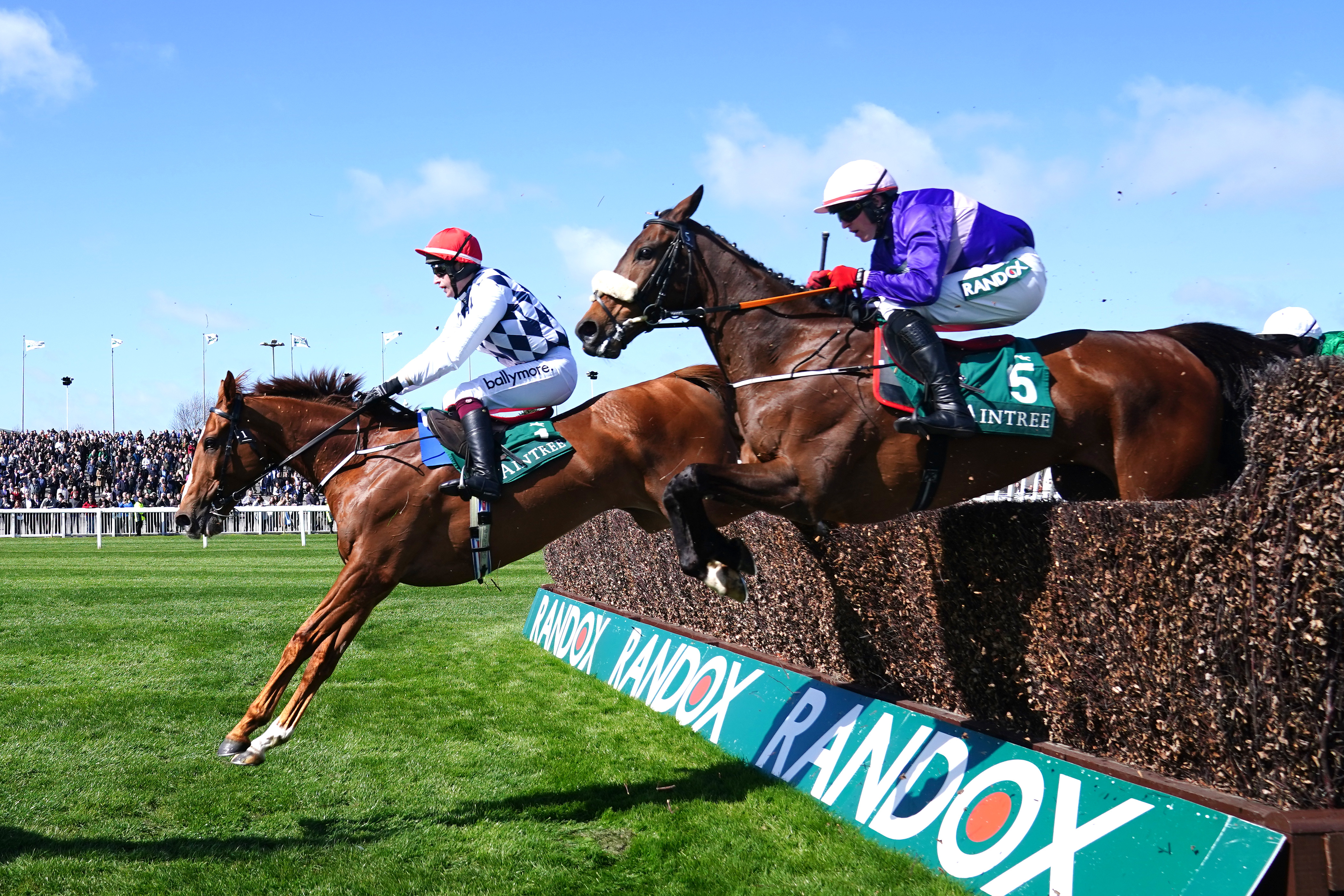 Banbridge in action at Aintree 12 months ago