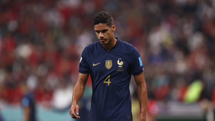 Raphael Varane believes the schedule in modern football has become "suffocating"