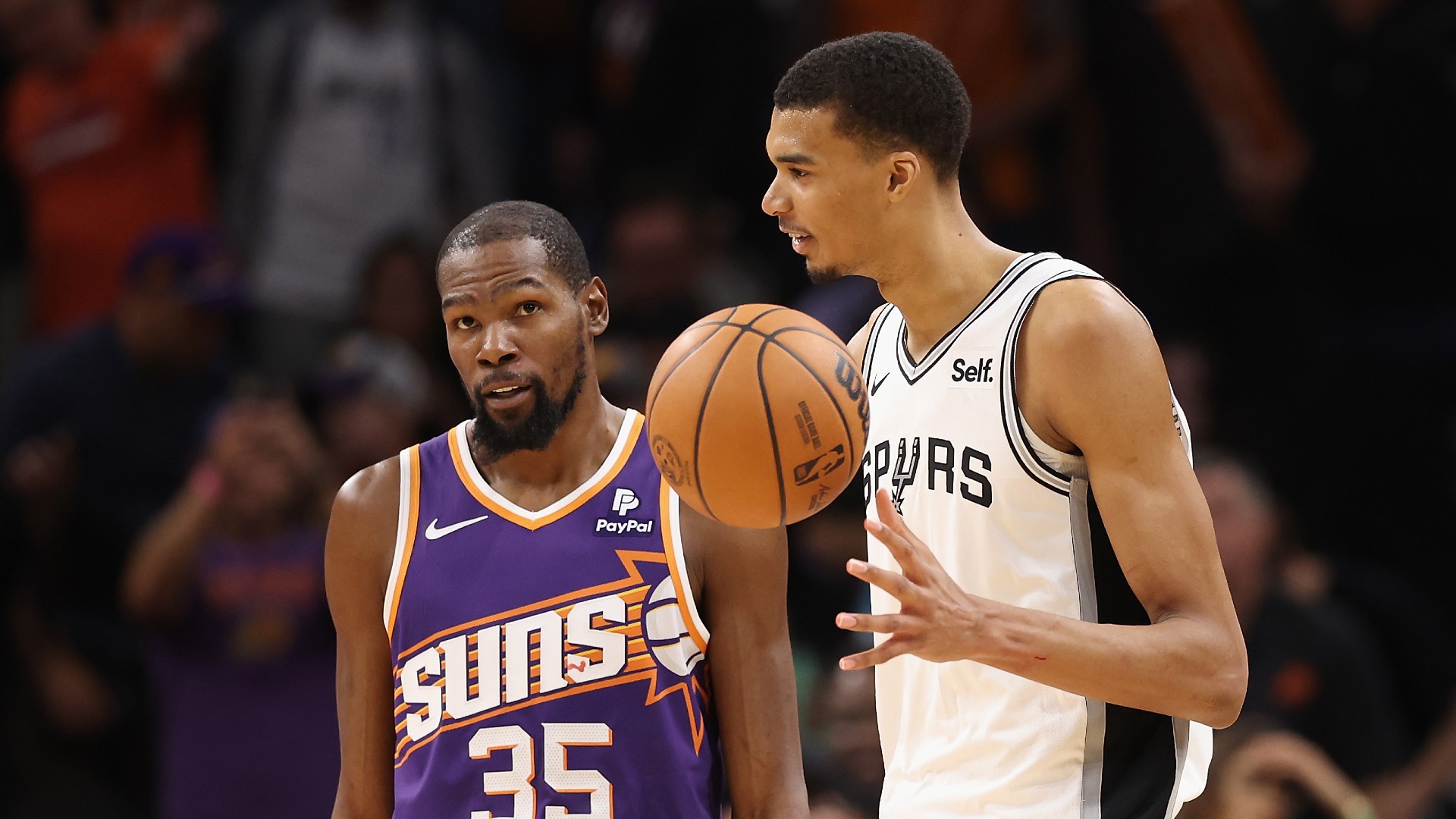Durant and Booker hail 'unbelievable talent' Wembanyama