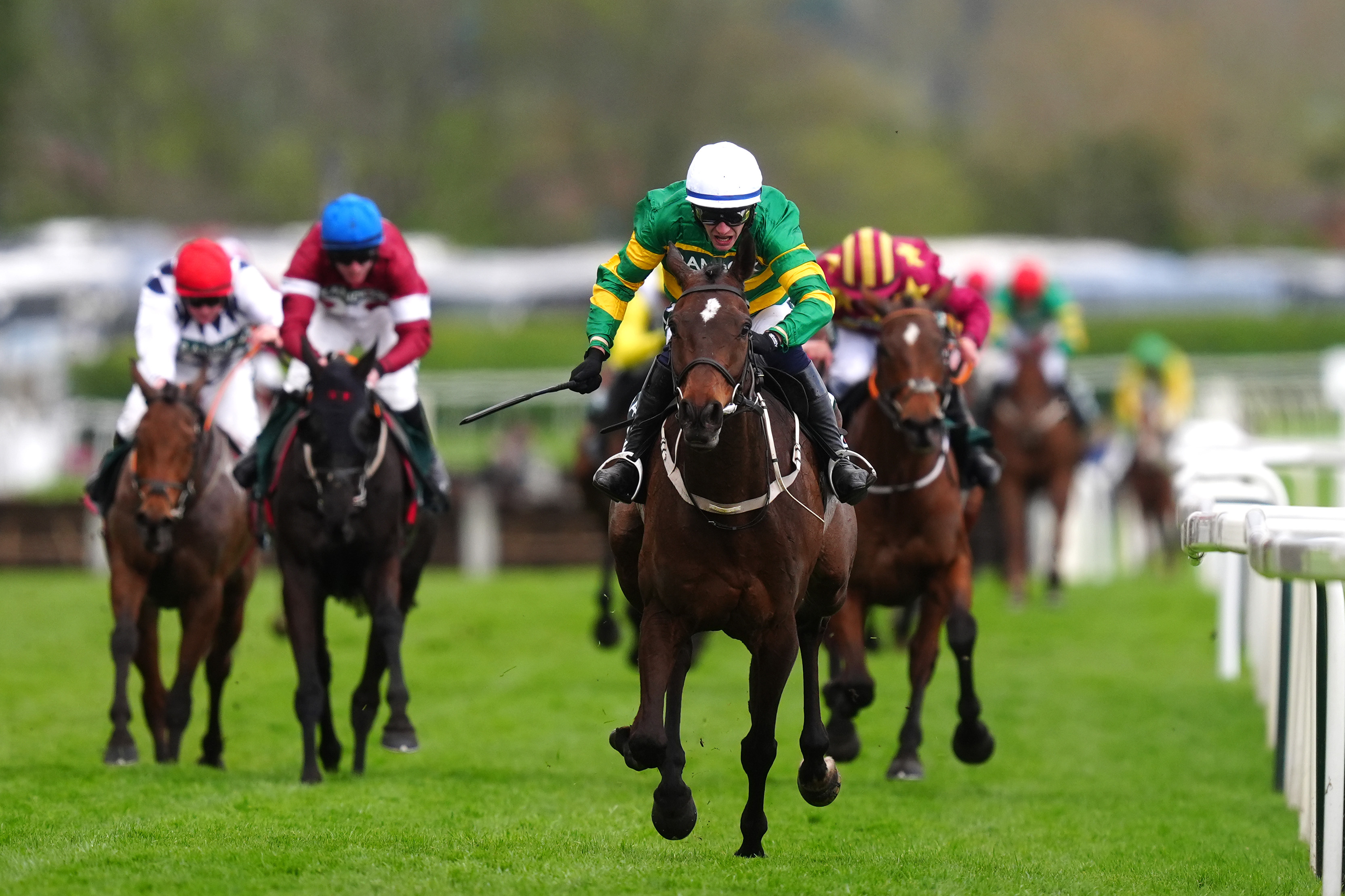 I Am Maximus leads home a collection of high-class performers in the Grand National