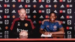 Tyrell Malacia became Erik ten Hag's first Manchester United signing on Tuesday