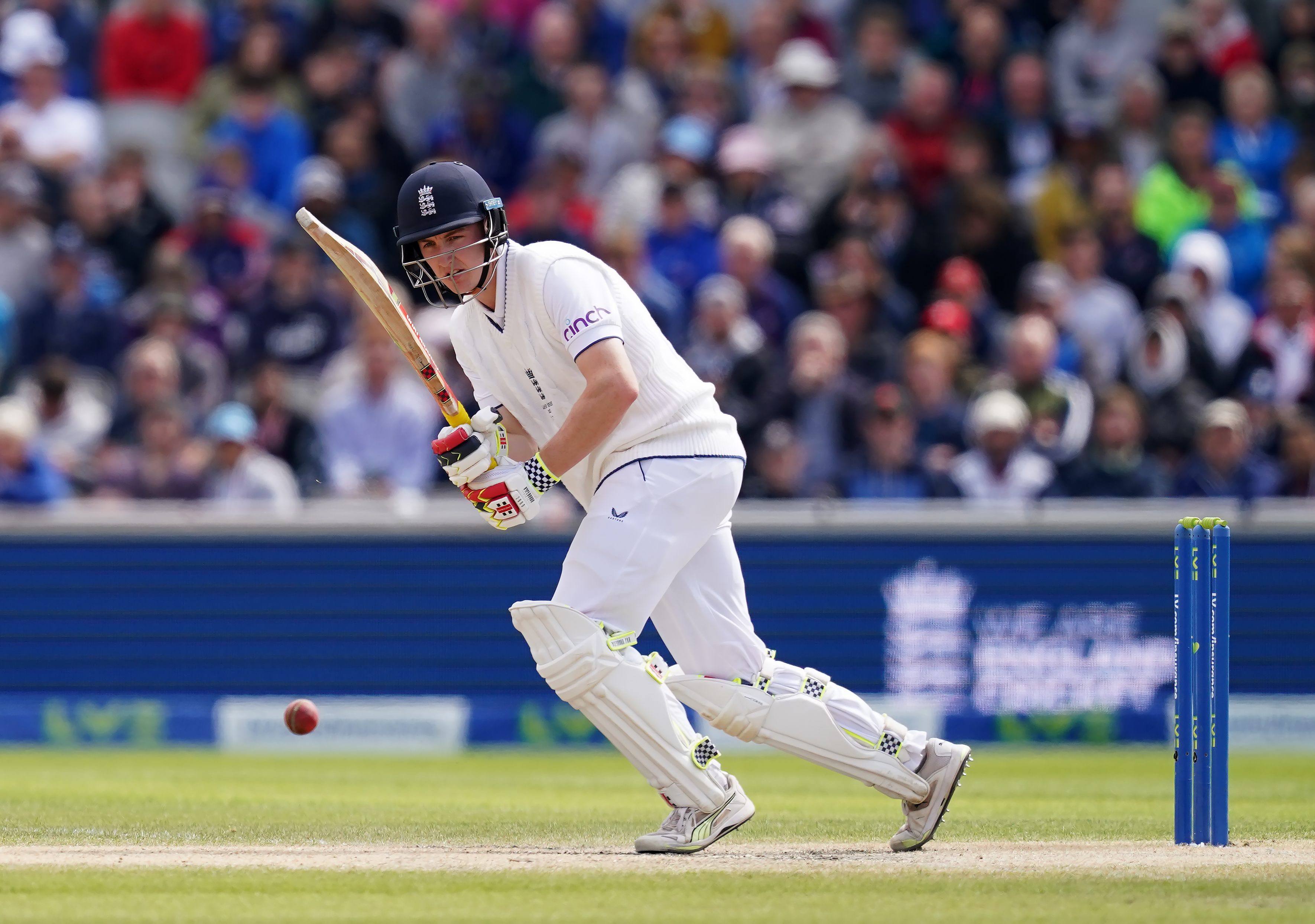 Harry Brook has not played competitively this year (Martin Rickett/PA)