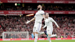 Karim Benzema scored a fine goal for Real Madrid