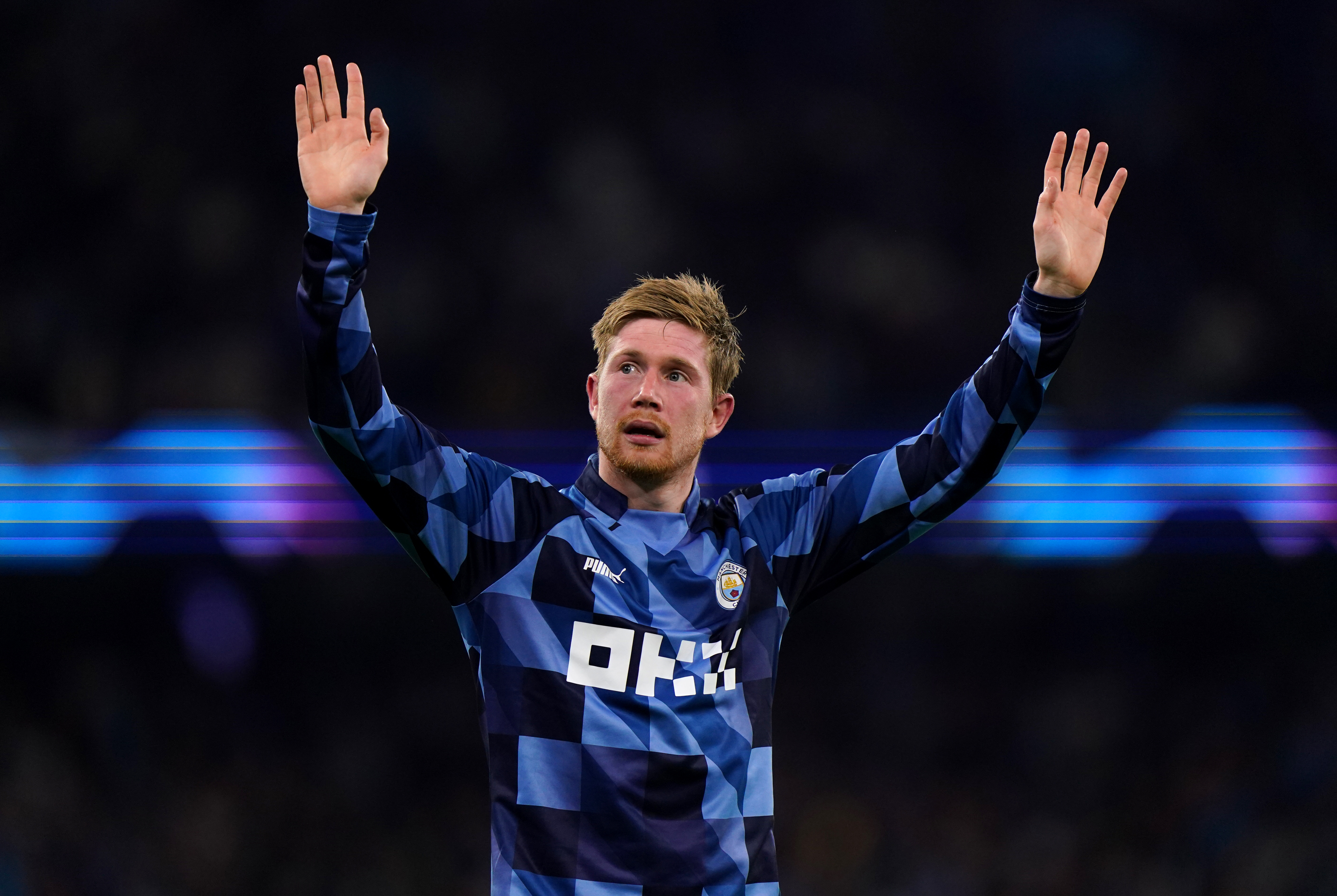 Kevin De Bruyne and Pep Guardiola had a minor argument during the Real Madrid victory