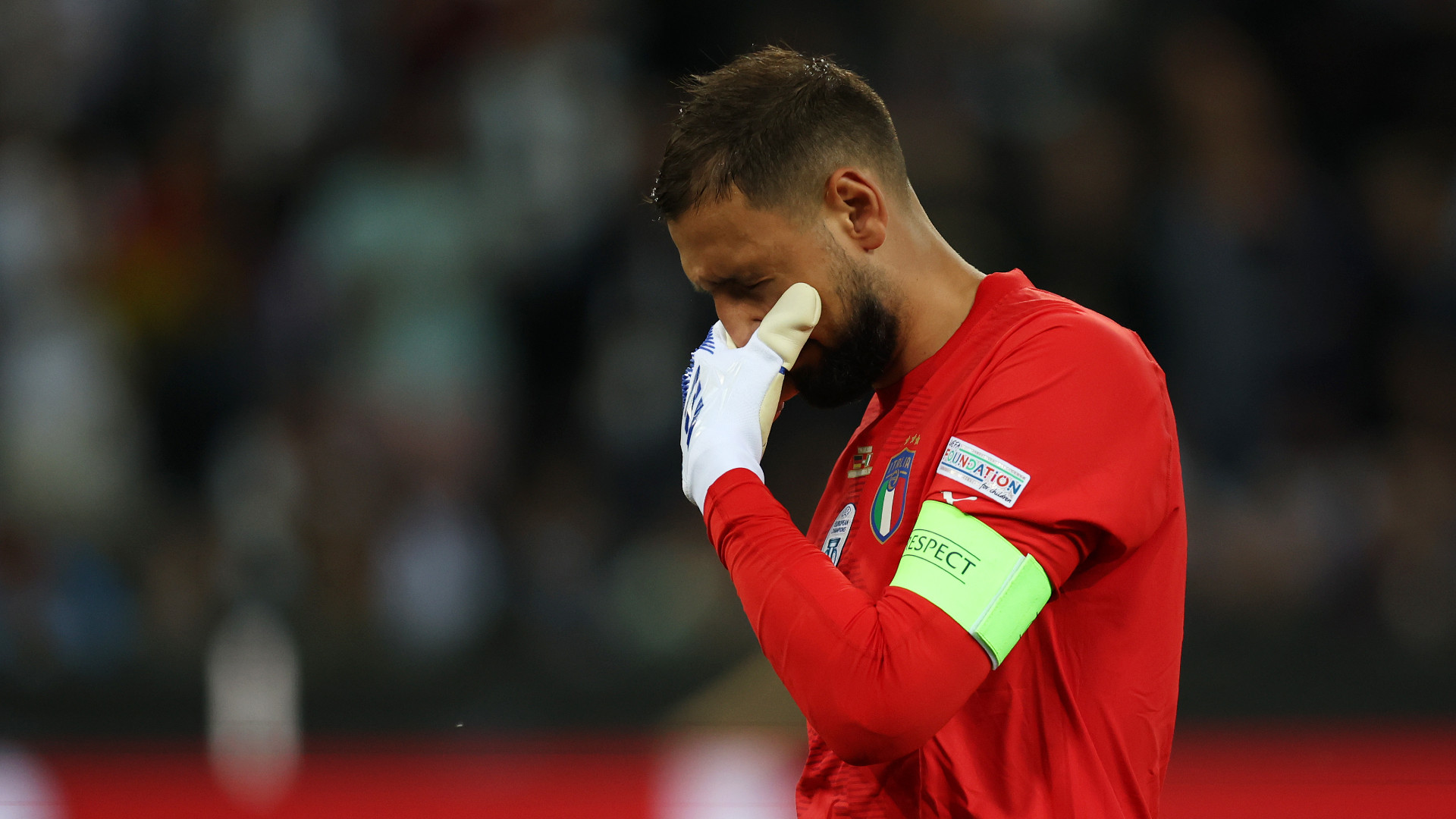 Italy goalkeeper Gianluigi Donnarumma
